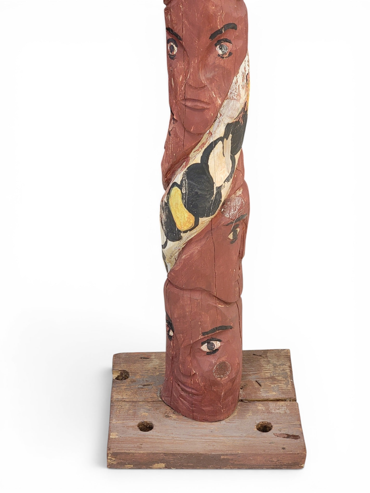 NORTHWEST COAST-STYLE TOTEM POLE (1 of 3)