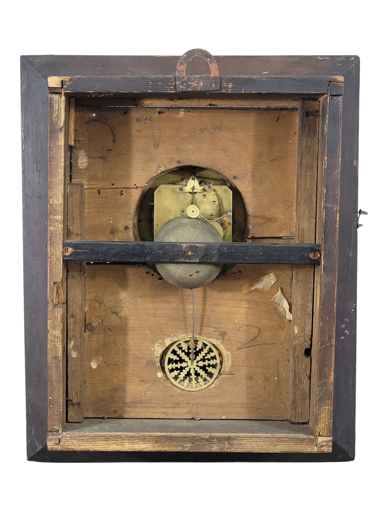 BIEDERMEIER WALL CLOCK - 7
