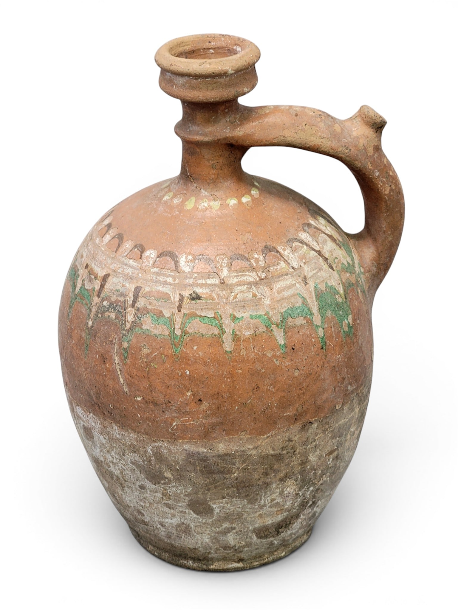 THREE REDWARE JUGS - 4