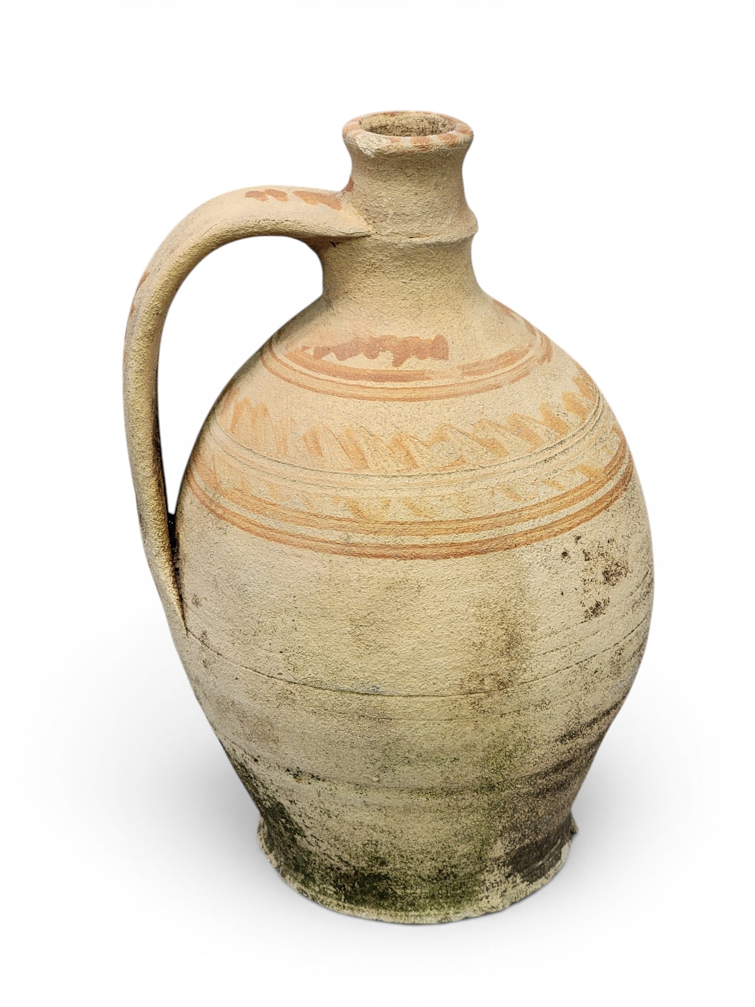 THREE REDWARE JUGS - 7