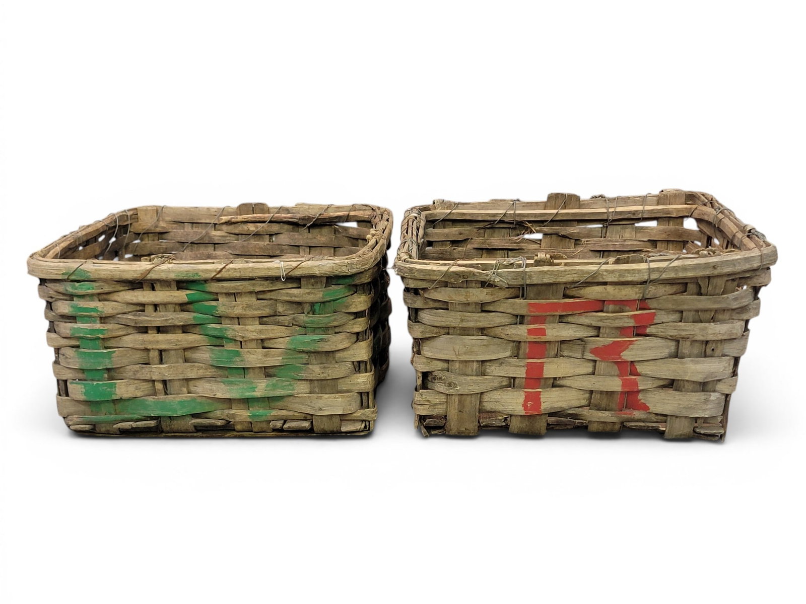 TWO BASKETS AND A BEE SKEP (1 of 15)