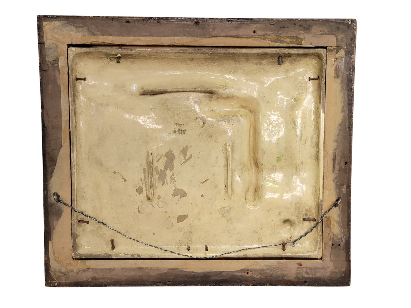 TWO POTTERY PLAQUES - 5
