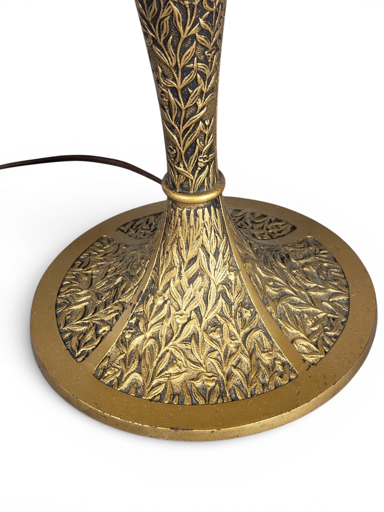 REVERSE-PAINTED TABLE LAMP