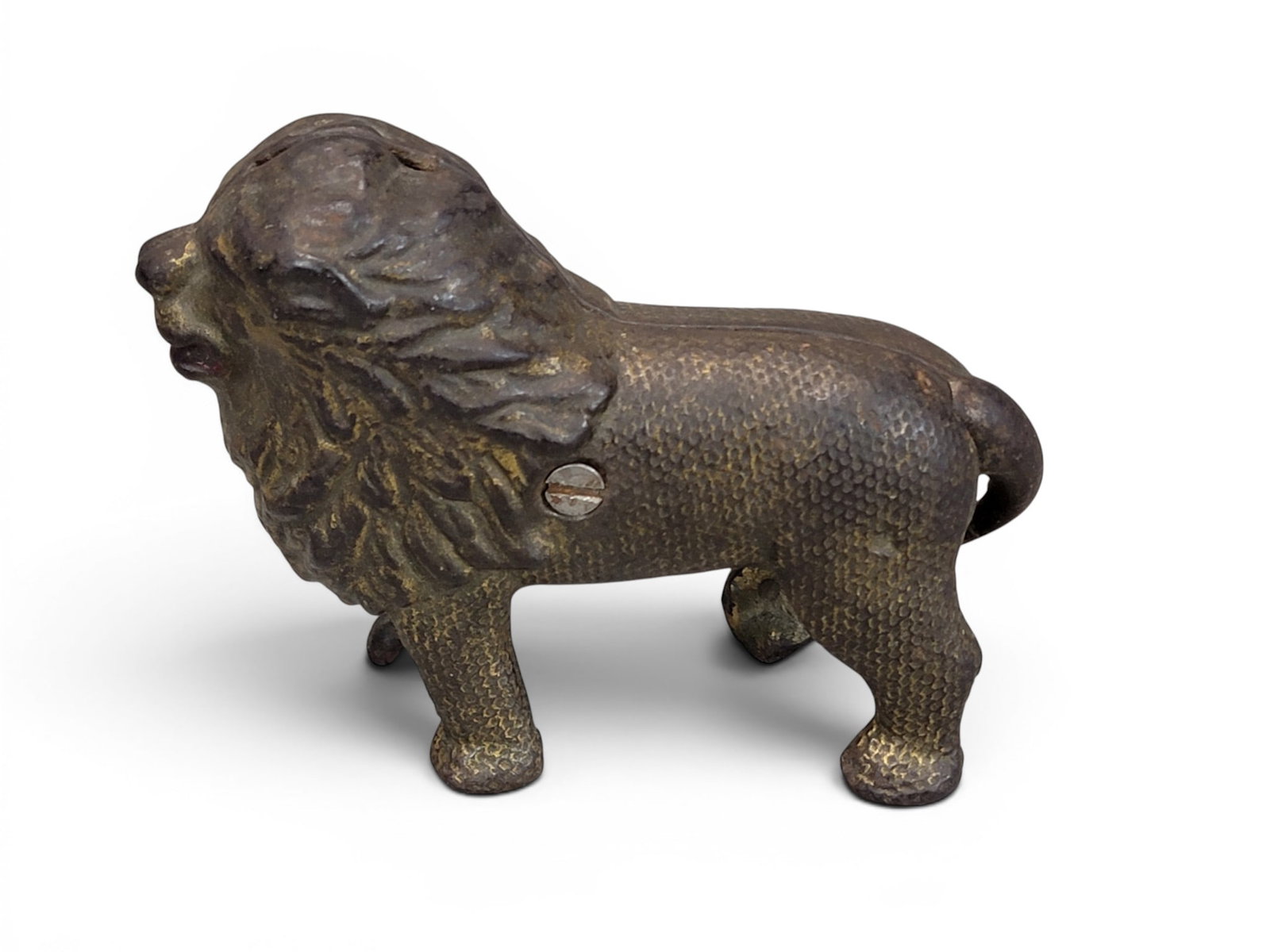CAST IRON LION BANK (1 of 4)