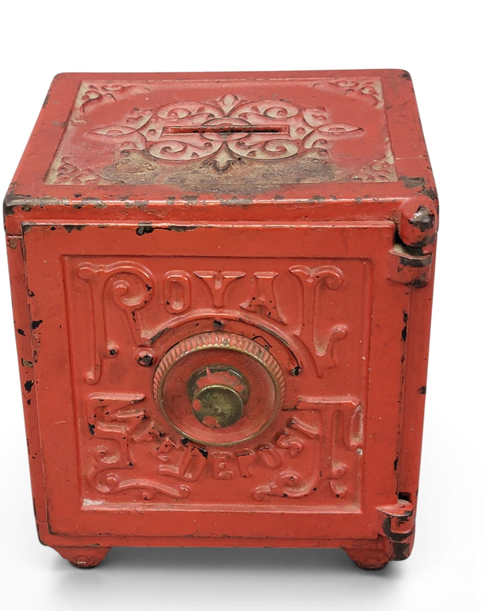CAST IRON SAFE BANK (1 of 5)