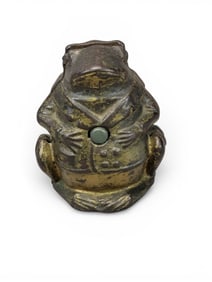 CAST IRON FROG BANK