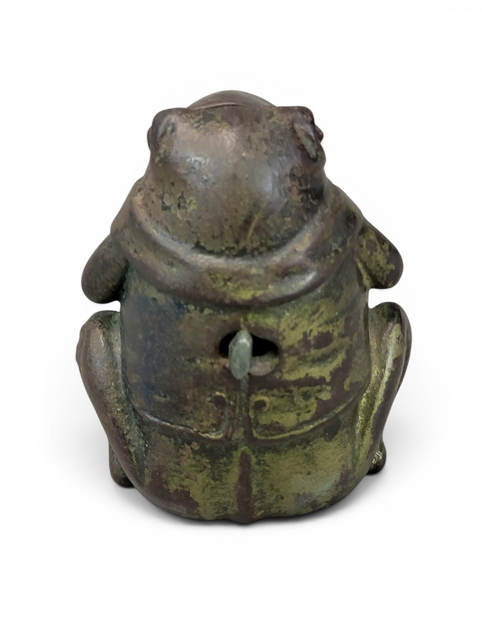 CAST IRON FROG BANK - 3