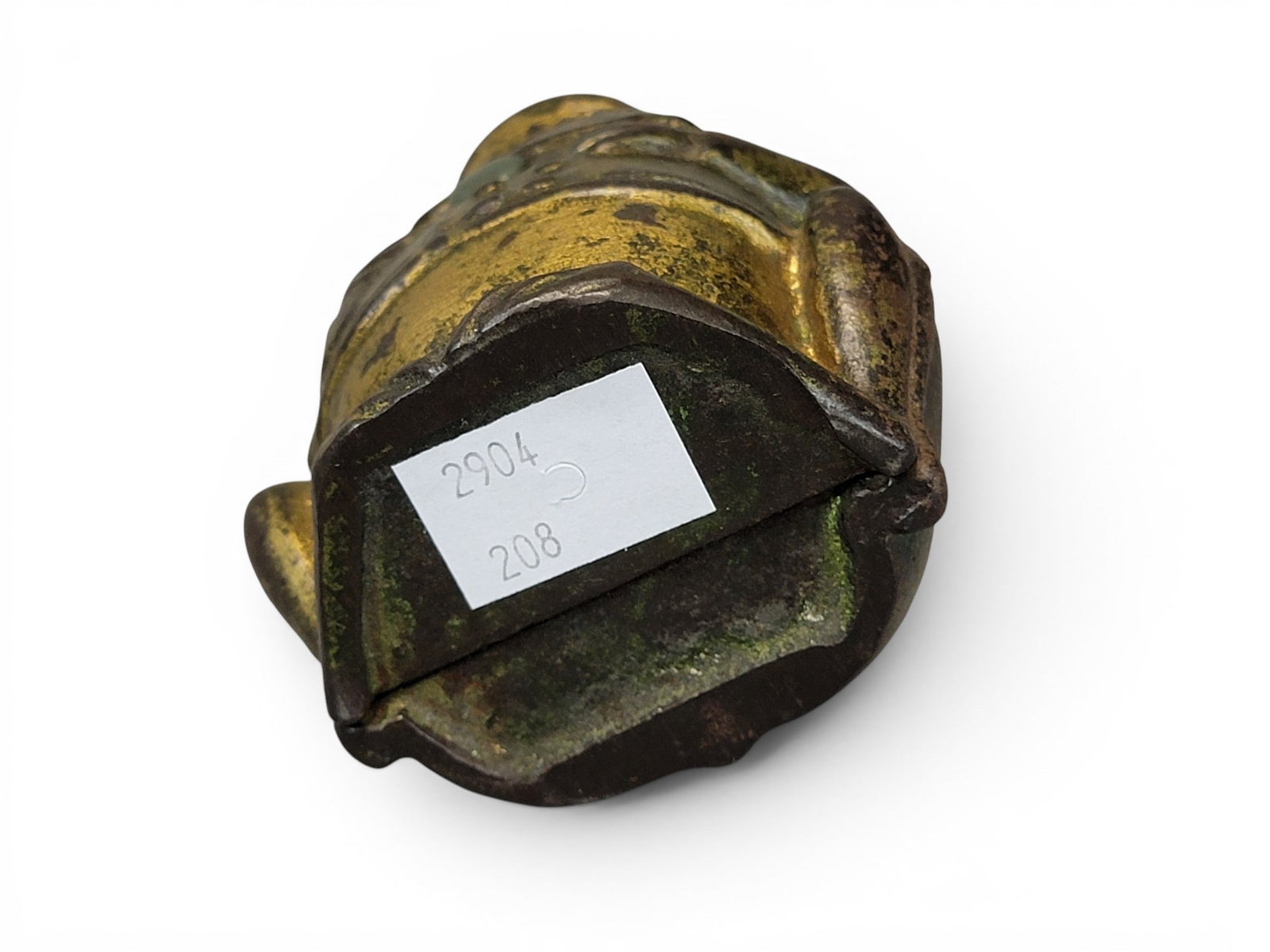 CAST IRON FROG BANK - 4