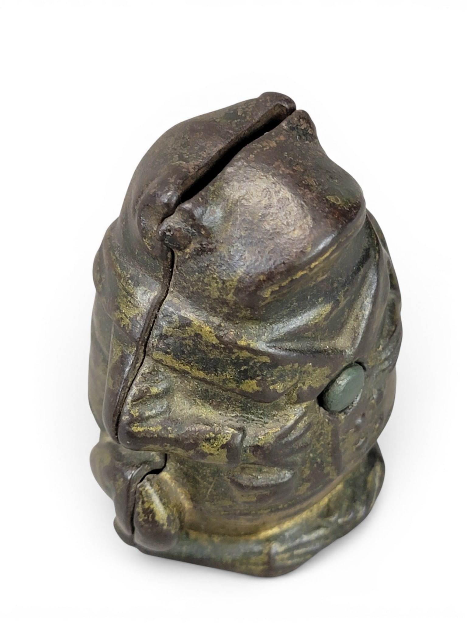 CAST IRON FROG BANK - 5