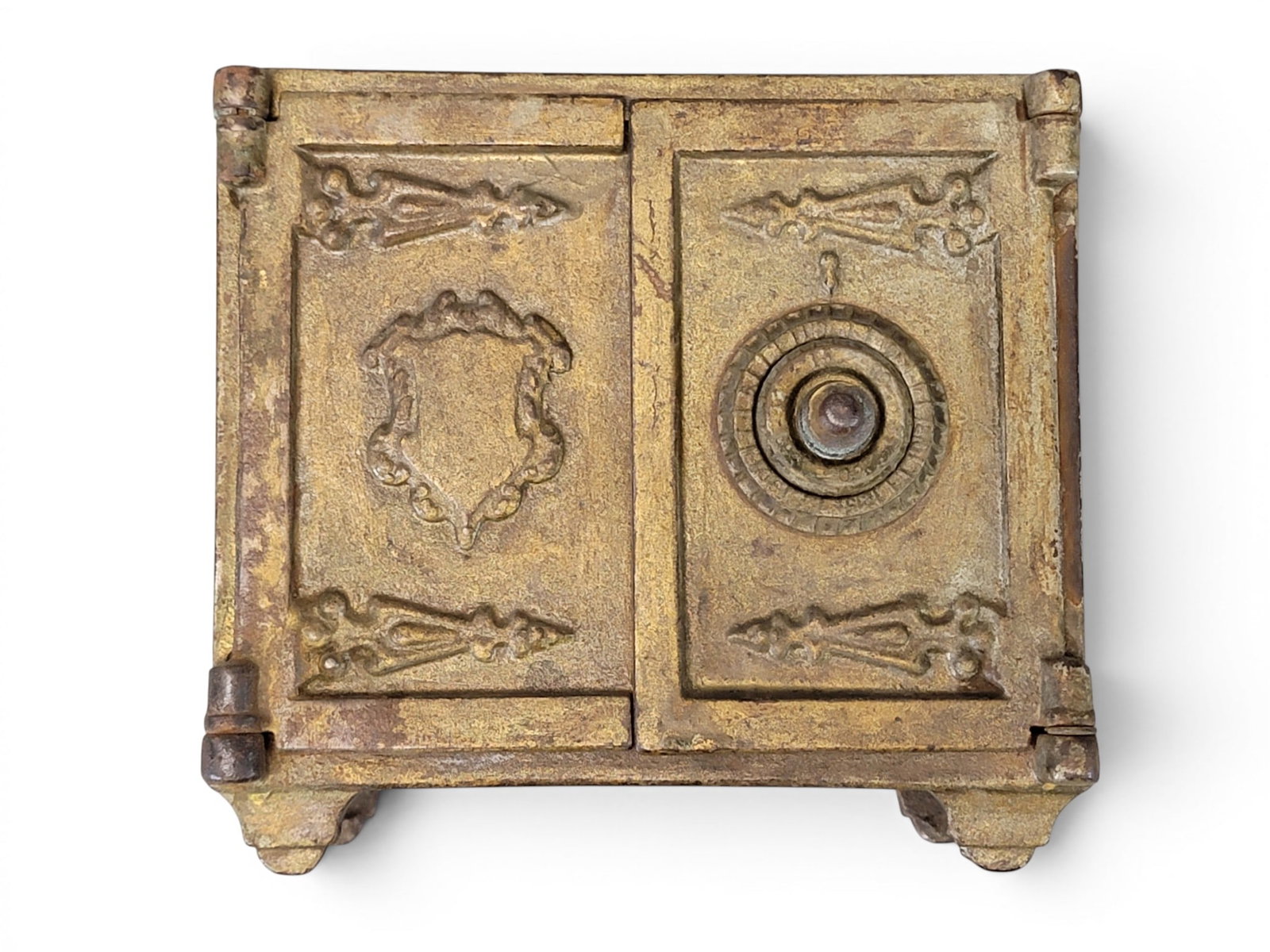 CAST IRON SAFE BANK (1 of 4)