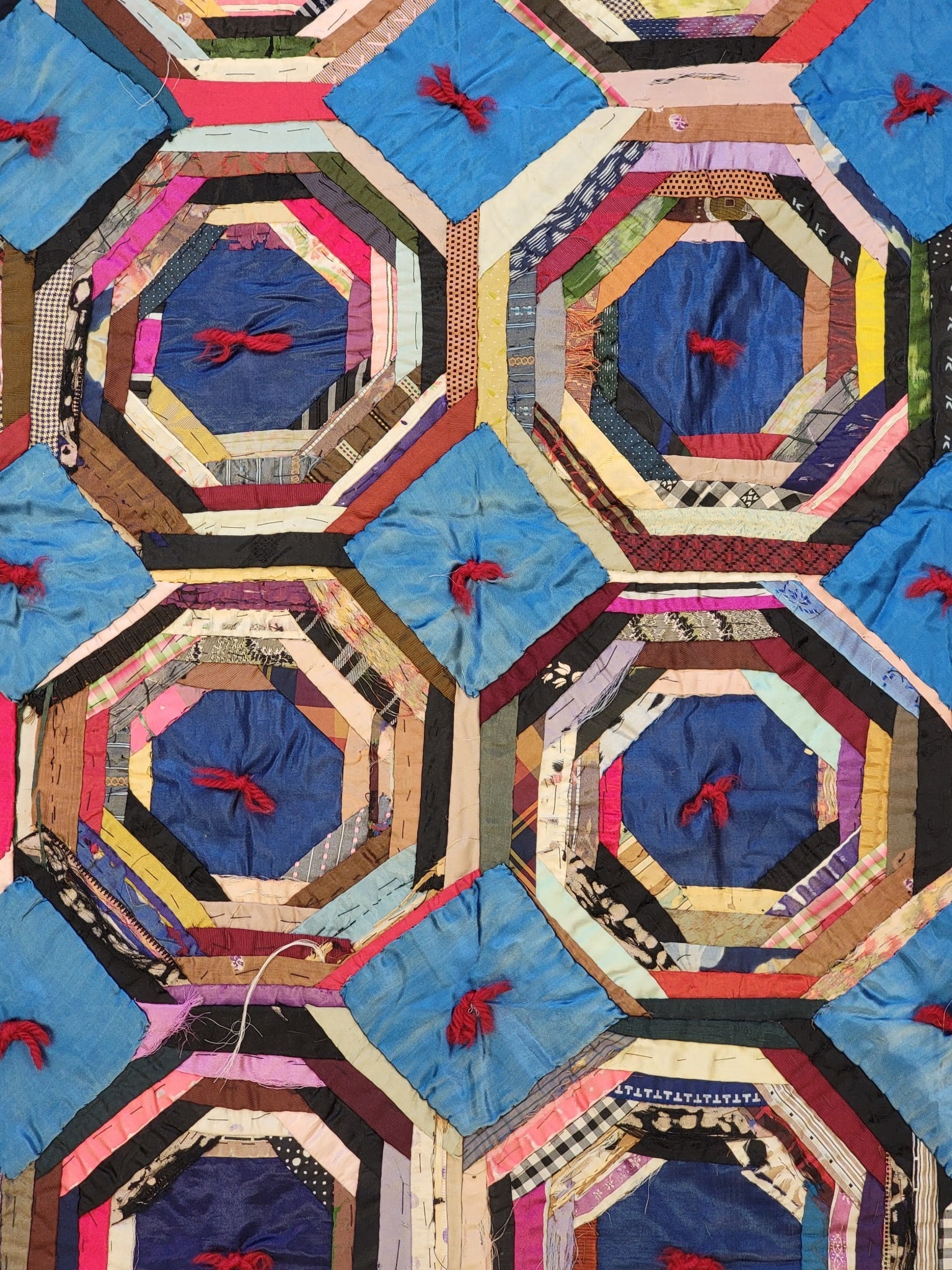VIBRANT CRAZY QUILT - 2