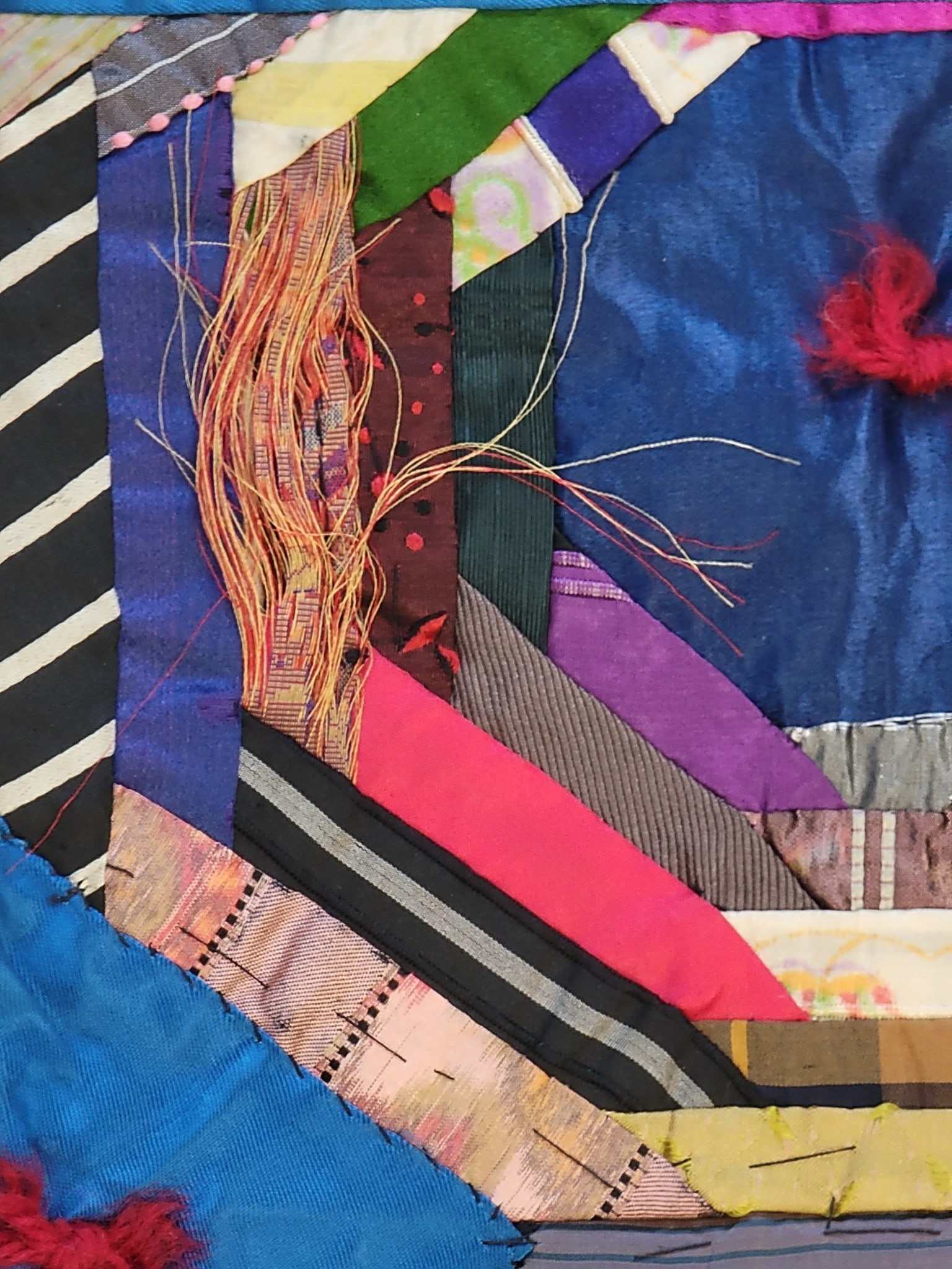 VIBRANT CRAZY QUILT - 5