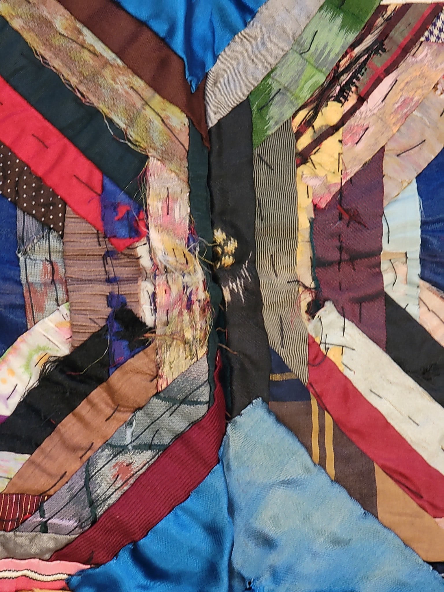 VIBRANT CRAZY QUILT - 7