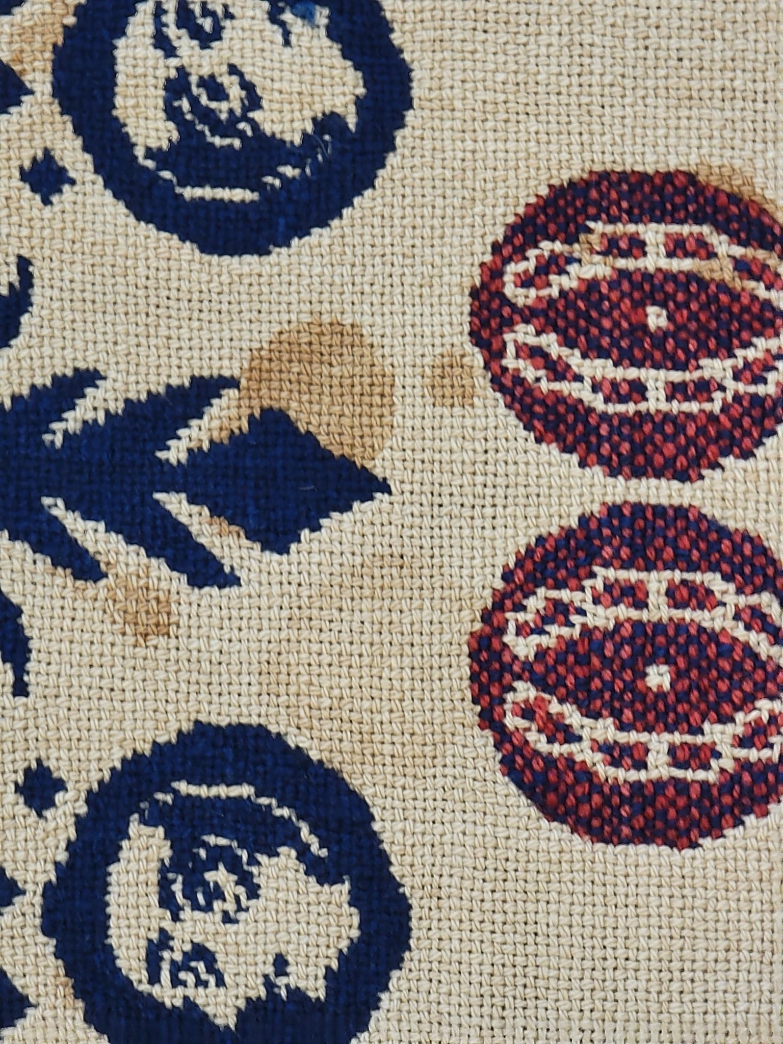 TWO JACQUARD COVERLETS - 5