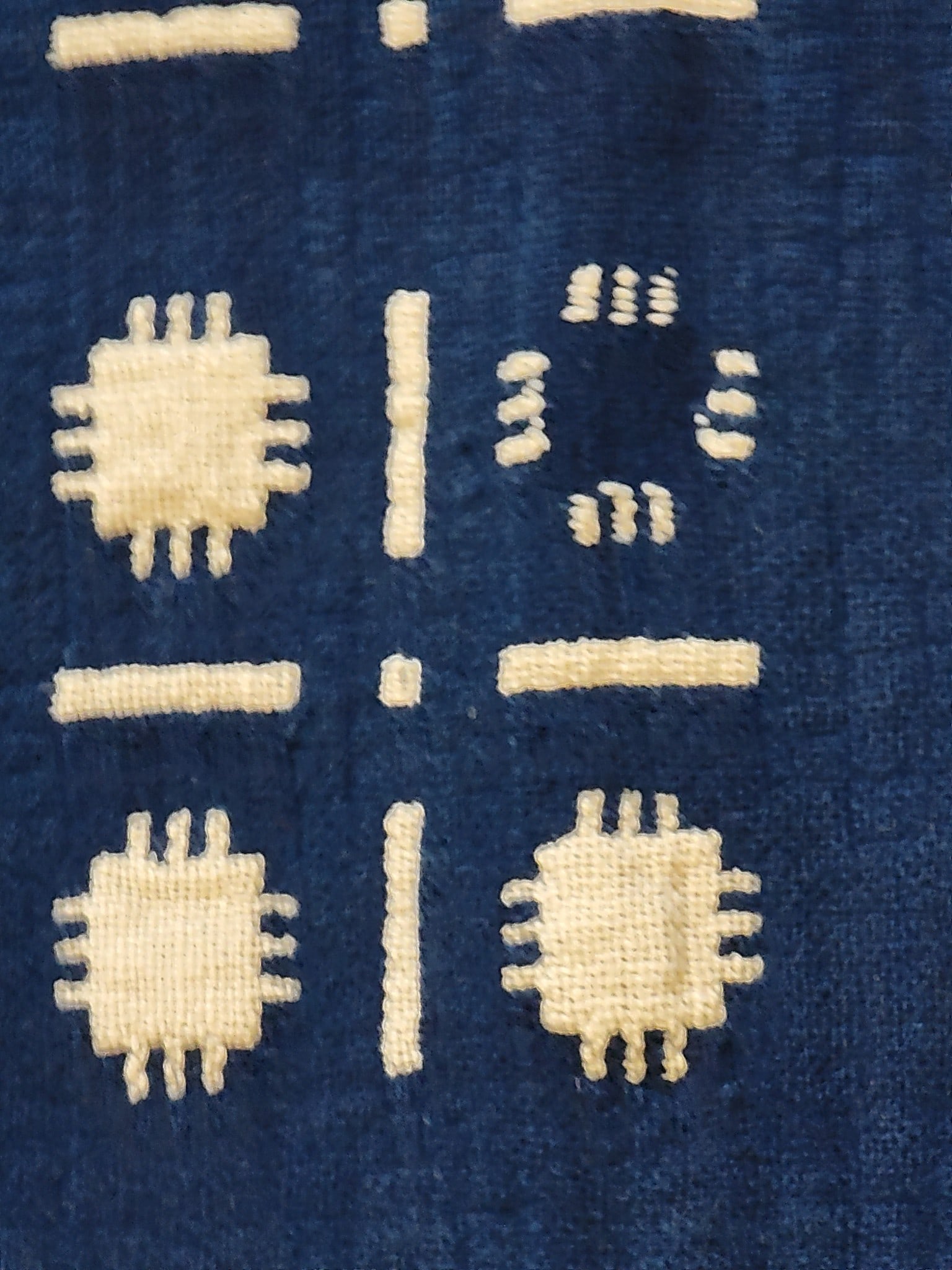 TWO OVERSHOT COVERLETS - 12