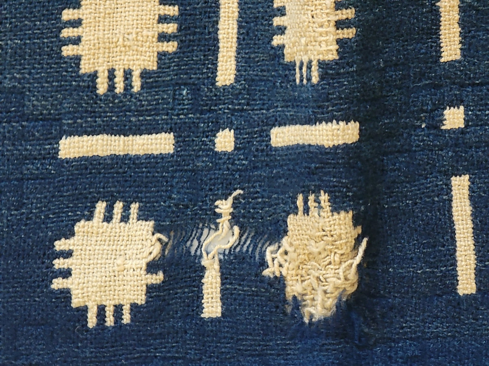 TWO OVERSHOT COVERLETS - 14