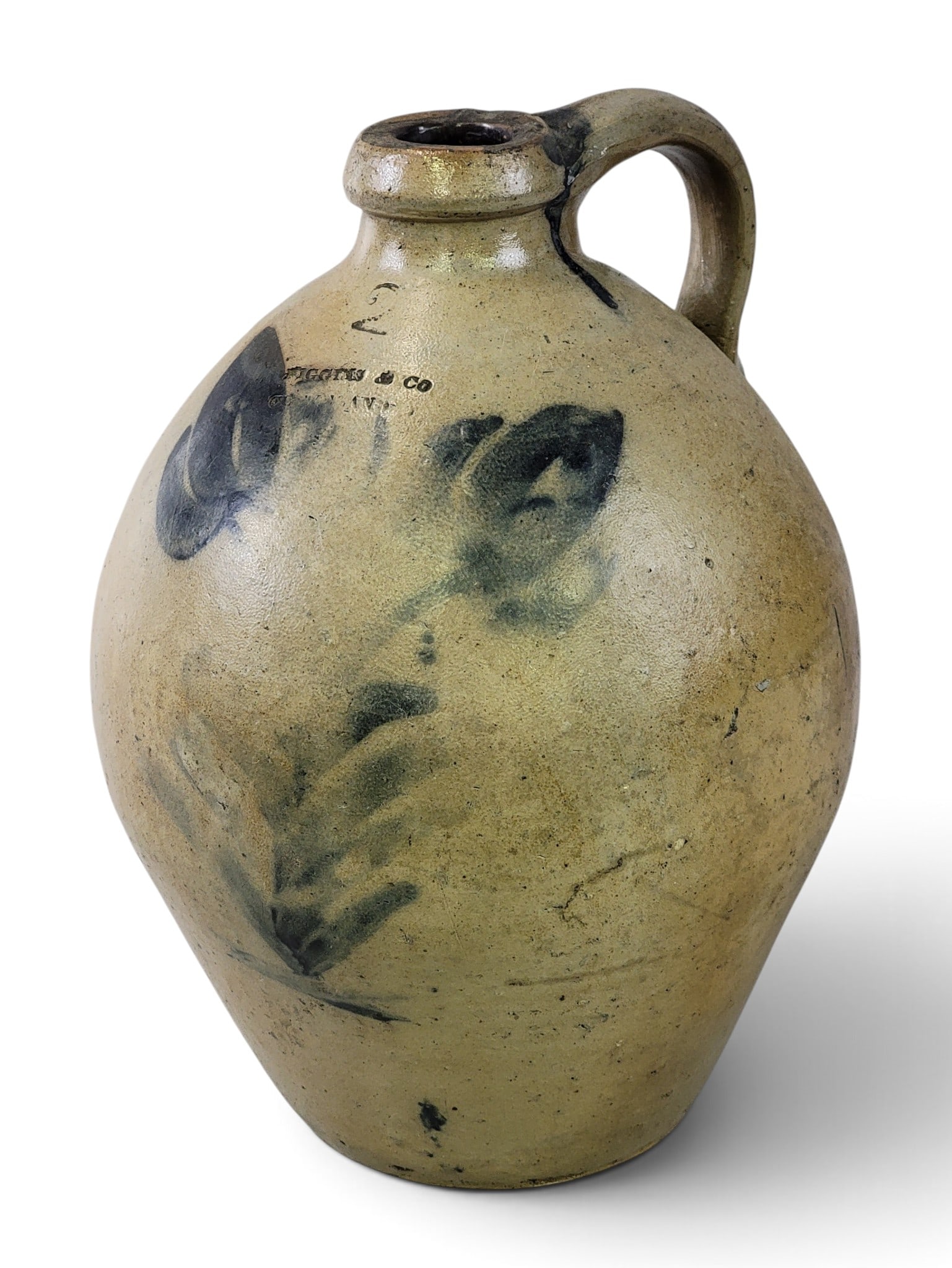 CLEVELAND, OHIO STONEWARE JUG (1 of 4)