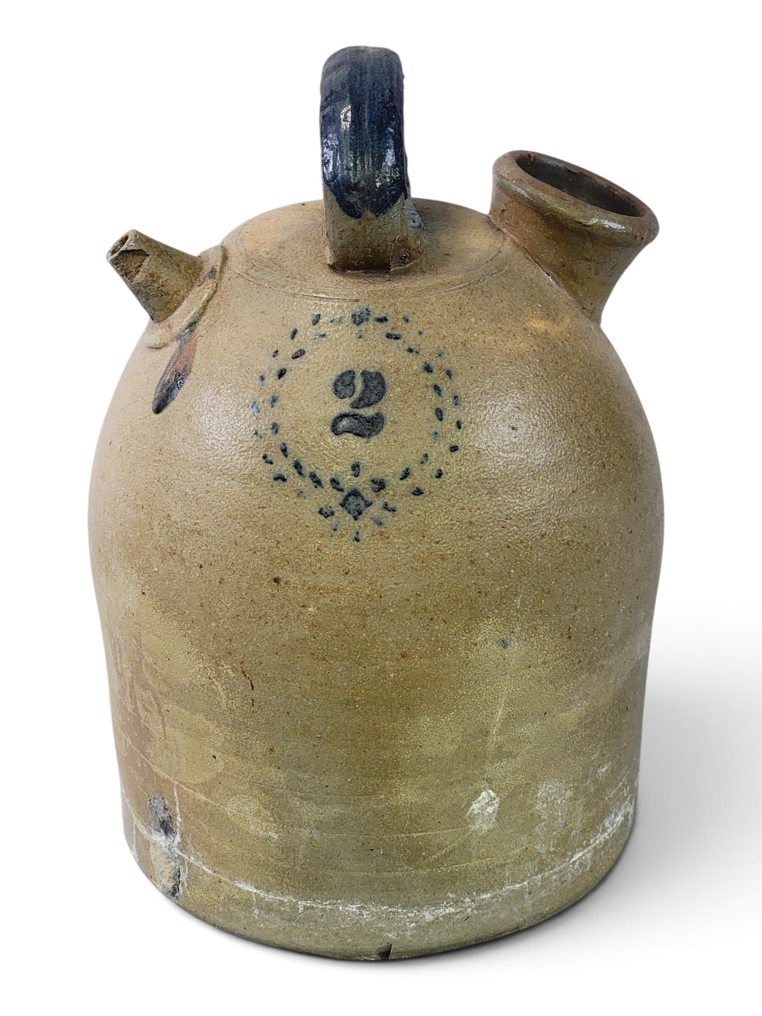 OHIO STONEWARE HARVEST JUG (1 of 8)