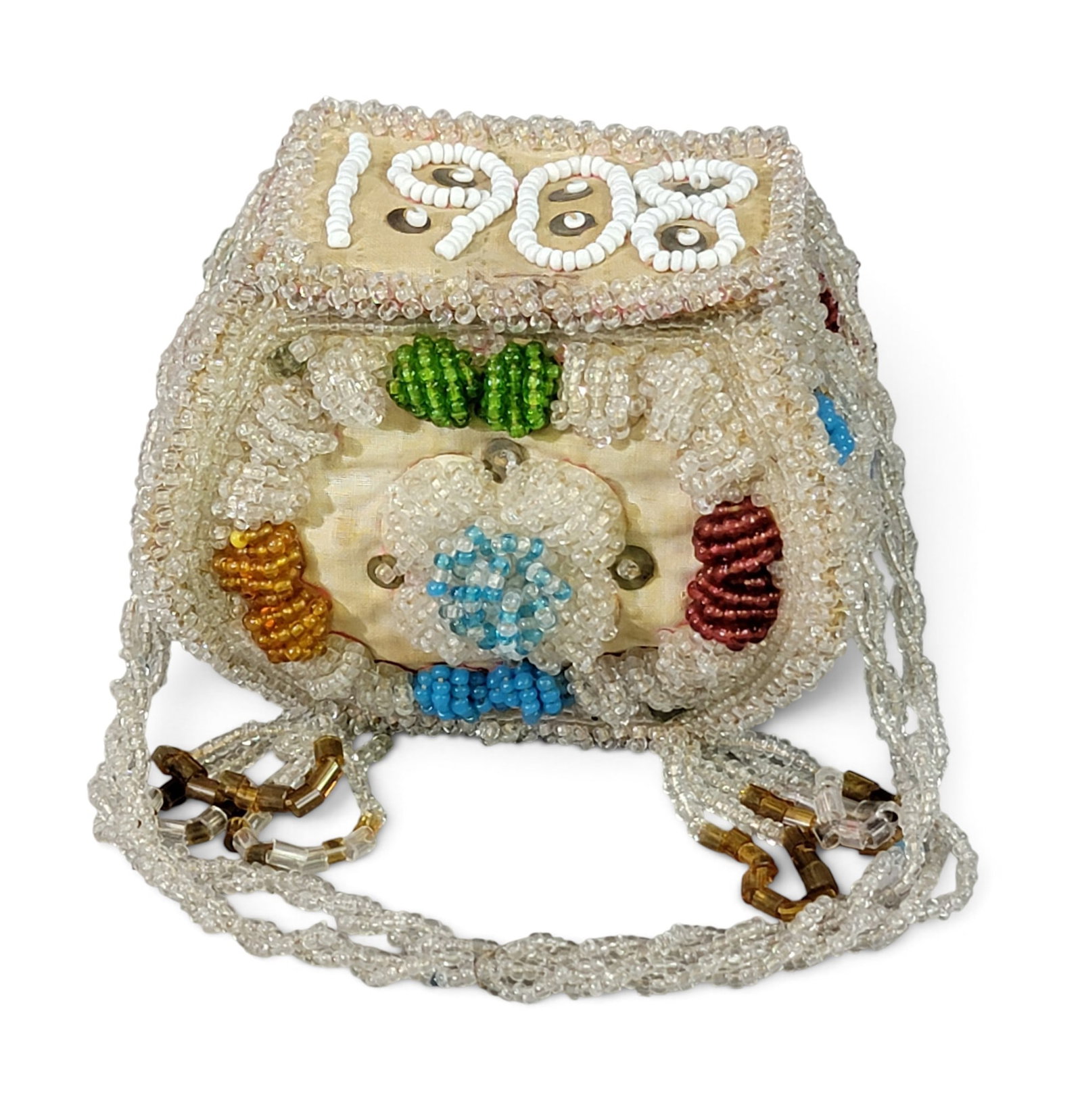 THREE TEXTILE / BEADWORK ITEMS - 2