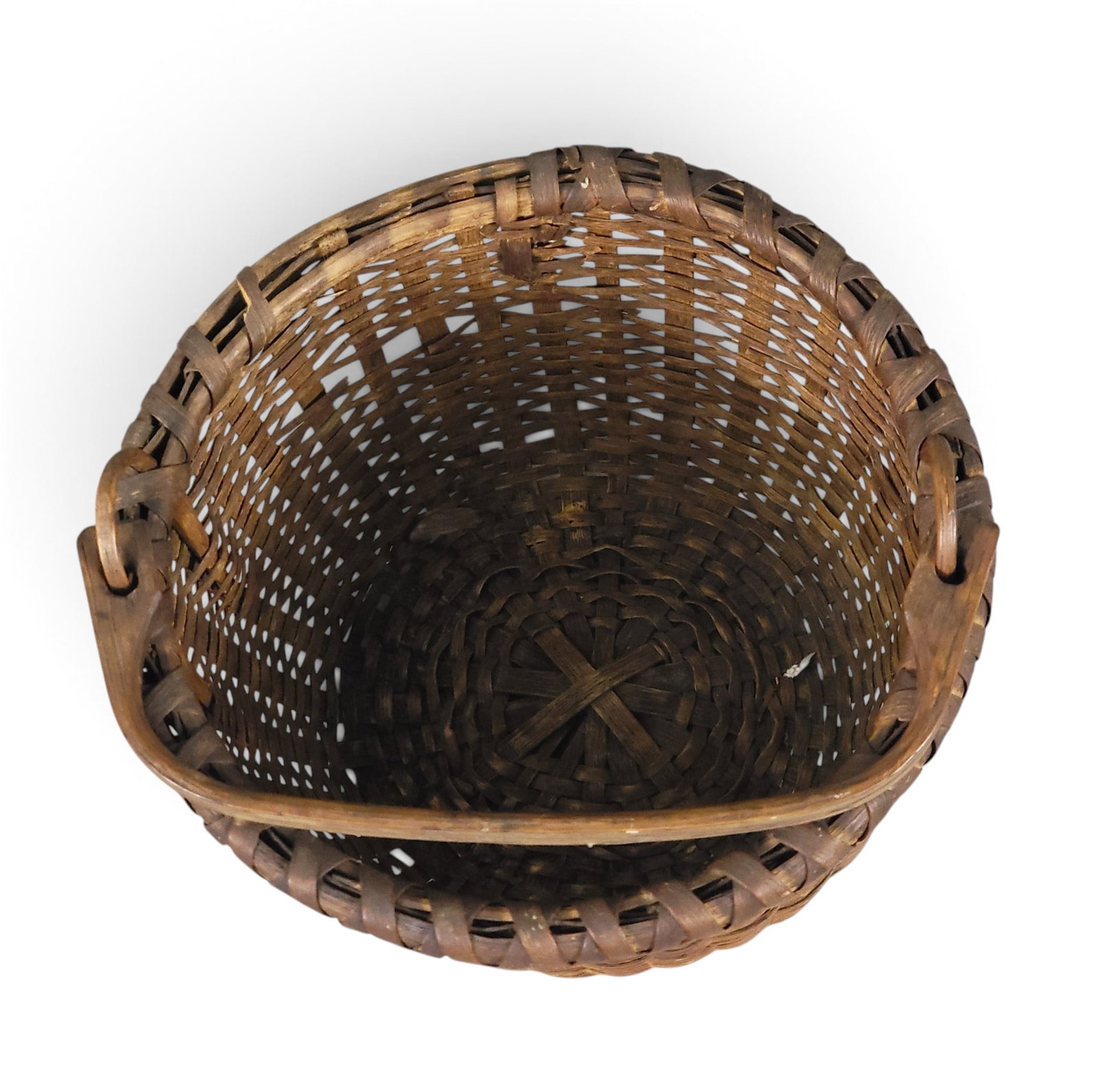 TWO MINIATURE AMERICAN BASKETS - 4