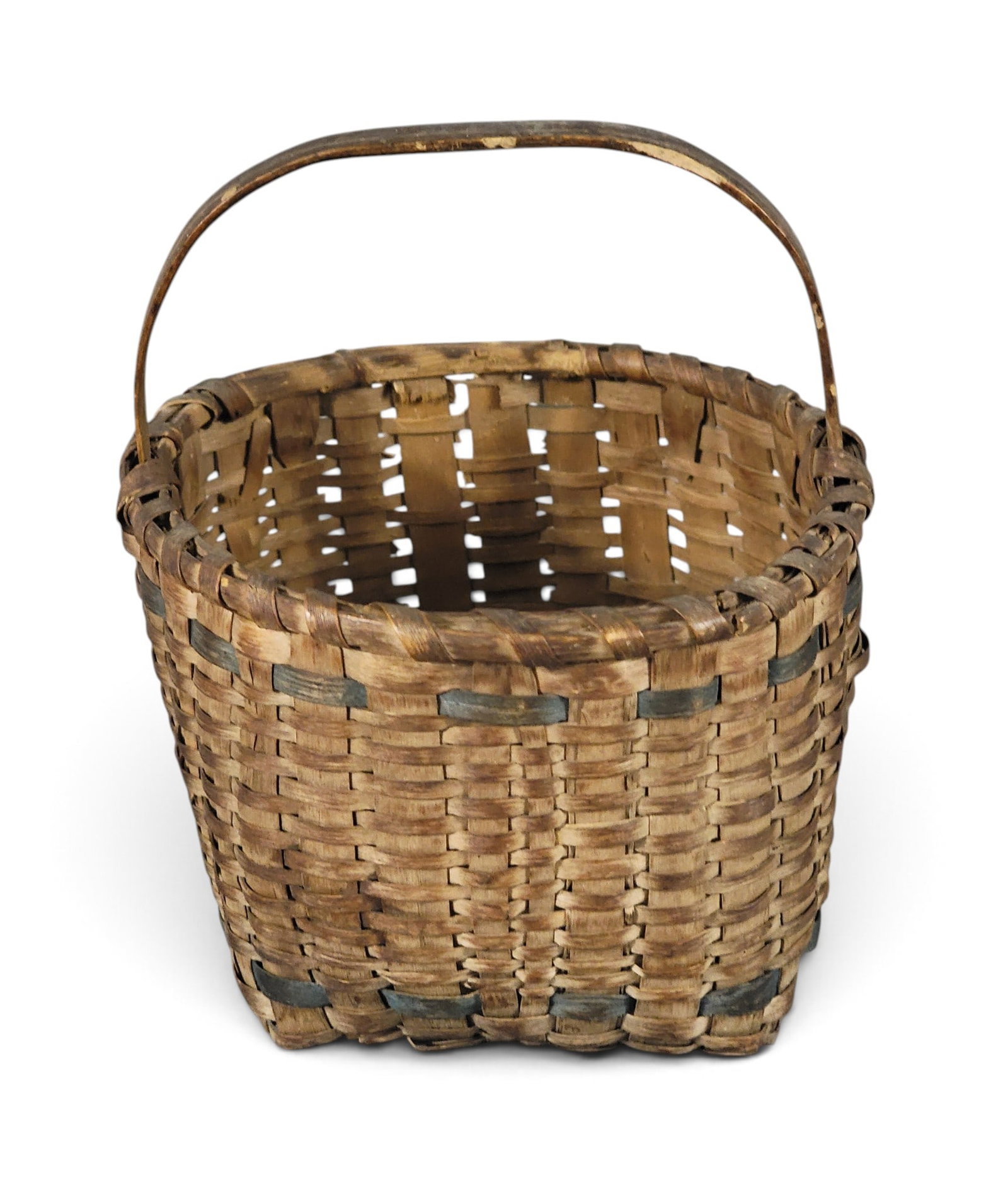 TWO MINIATURE AMERICAN BASKETS - 6