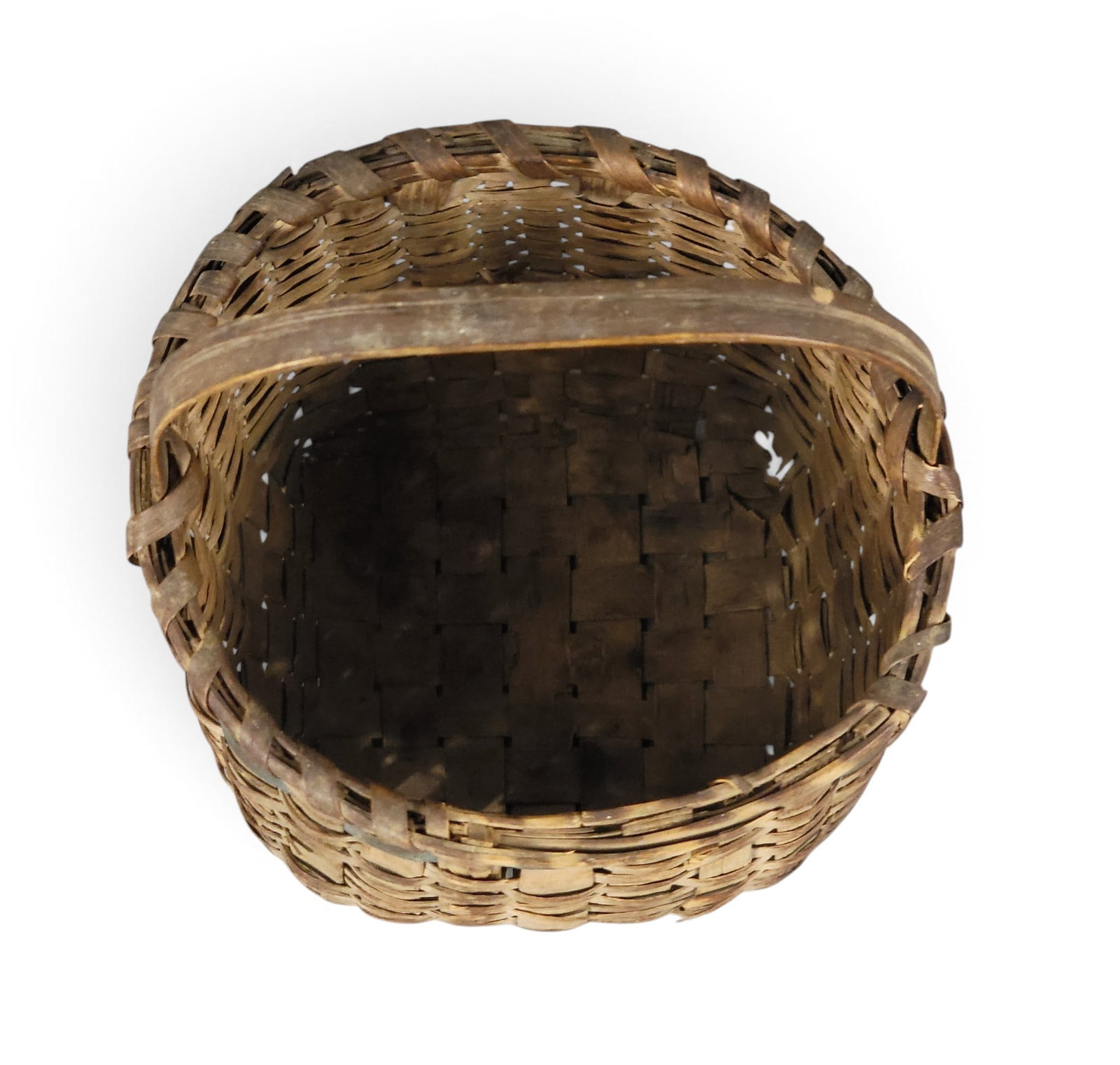 TWO MINIATURE AMERICAN BASKETS - 8