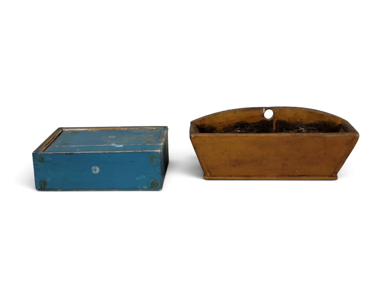 TWO AMERICAN PAINTED BOXES - 2