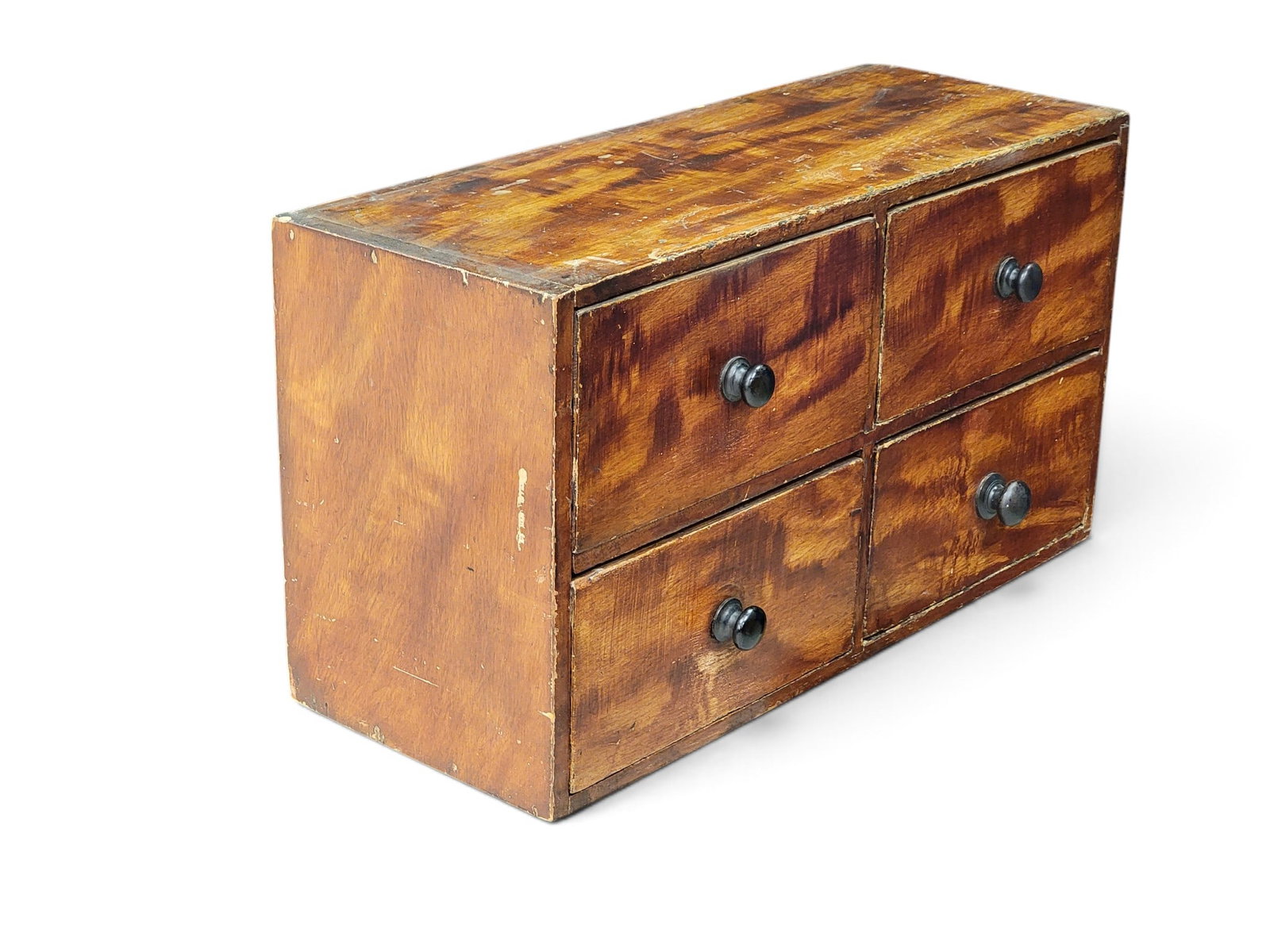 PAINT-DECORATED TABLE-TOP CHEST - 3
