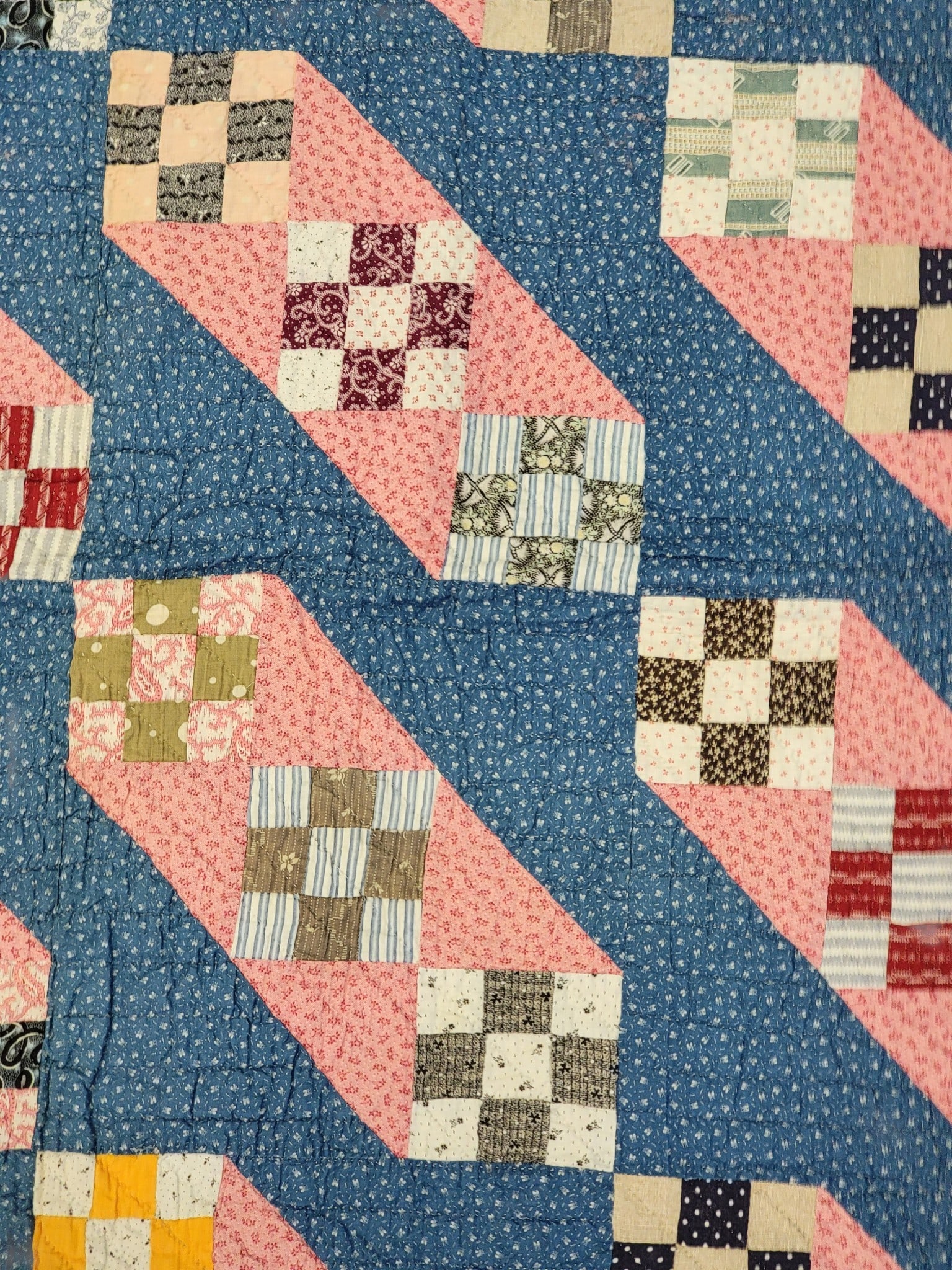 NINE-PATCH VARIANT QUILT - 2