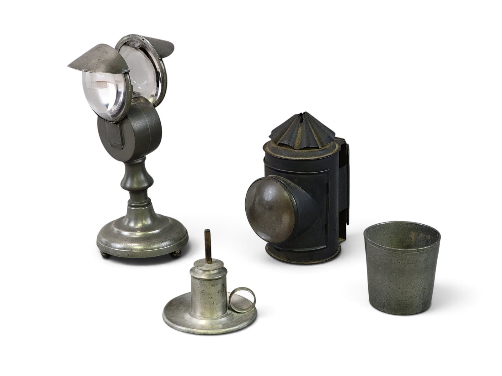 COLLECTION OF PEWTER AND LIGHTING (1 of 10)