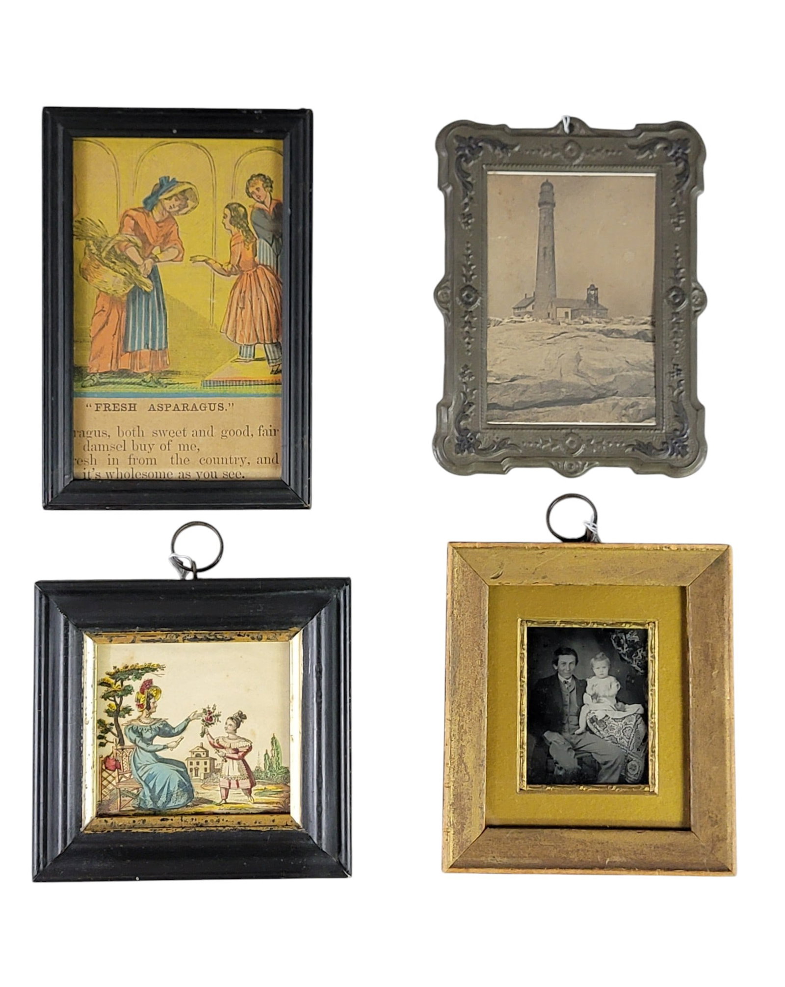 COLLECTION OF MINIATURE PICTURES (1 of 2)