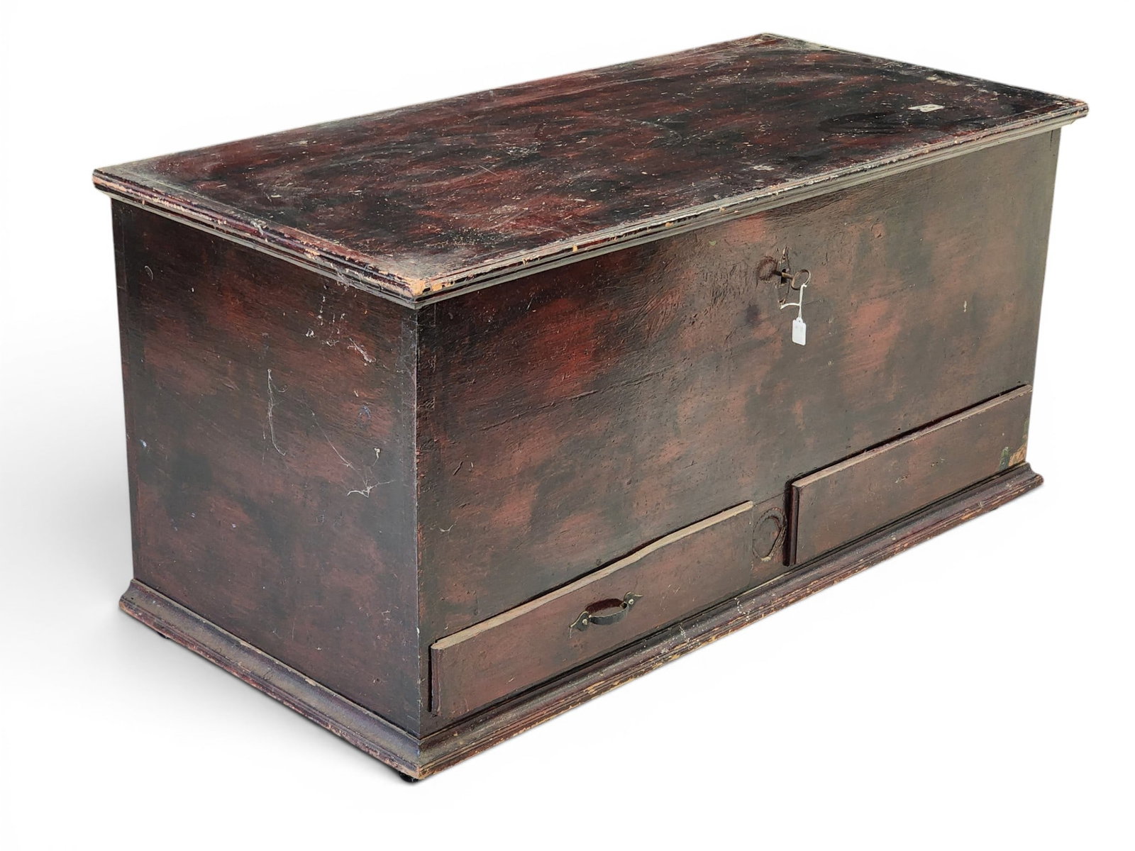 DECORATED PENNSYLVANIA BLANKET CHEST (1 of 8)