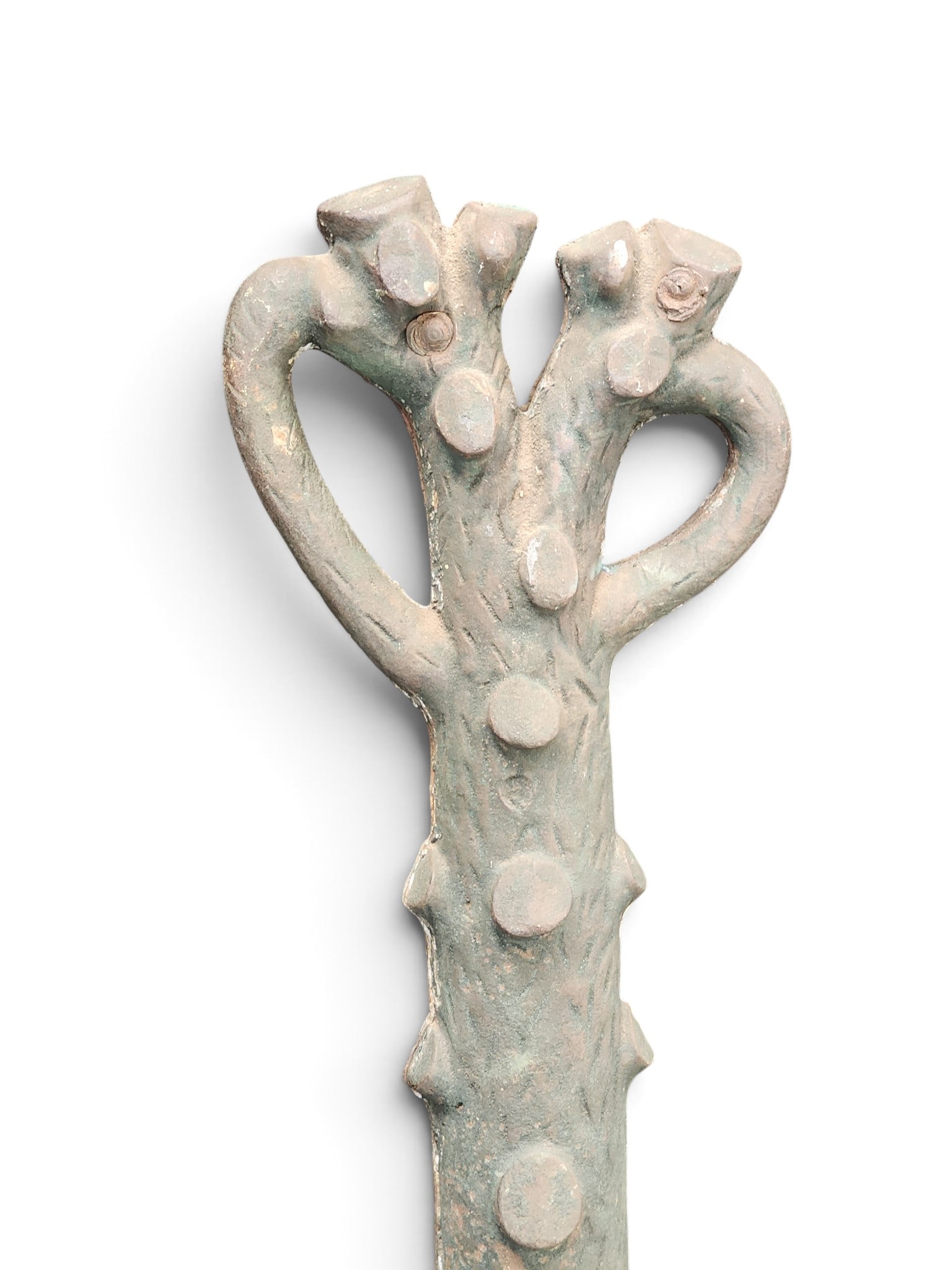 CAST IRON TREE HITCHING POST - 2