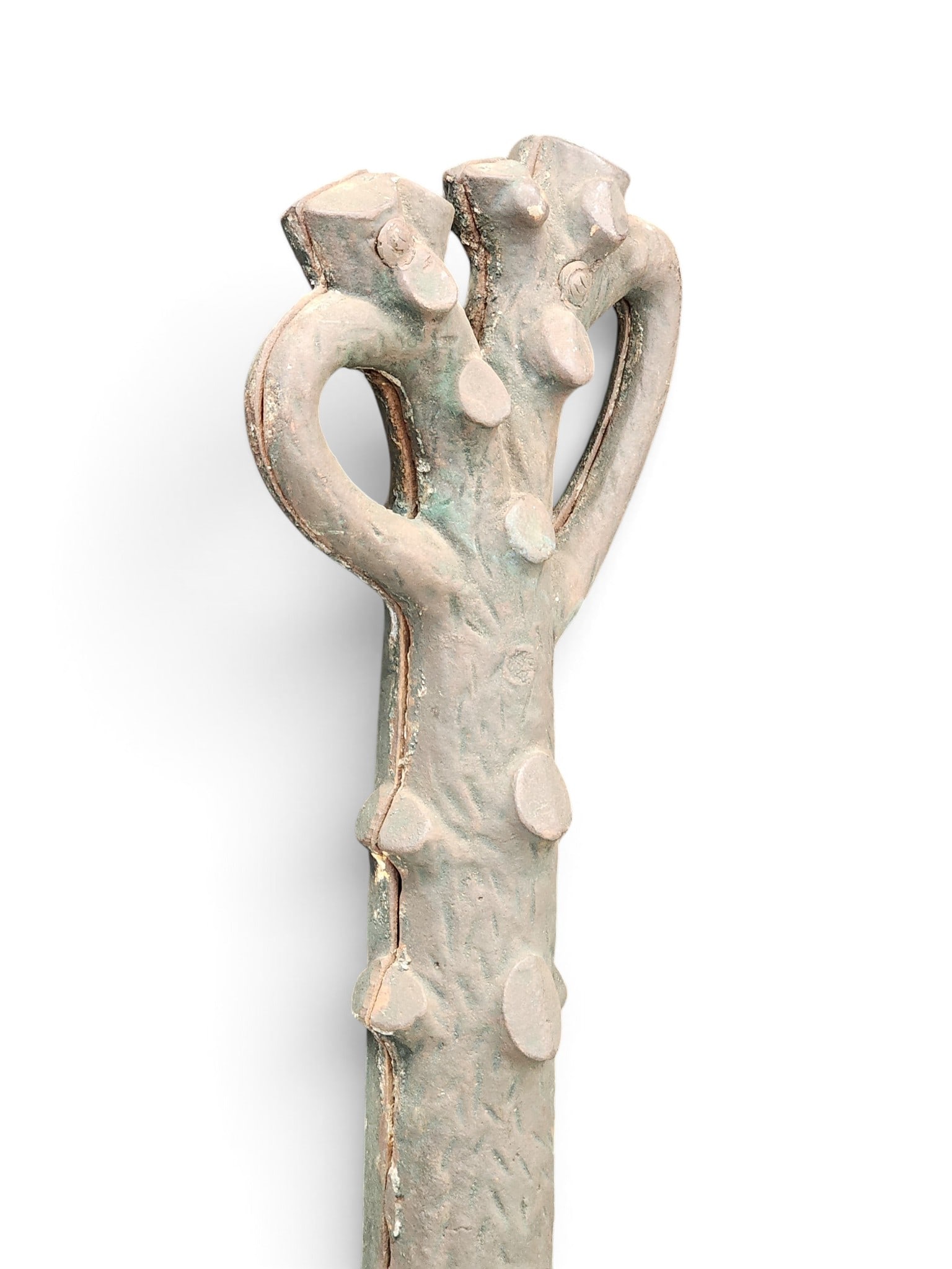 CAST IRON TREE HITCHING POST - 6