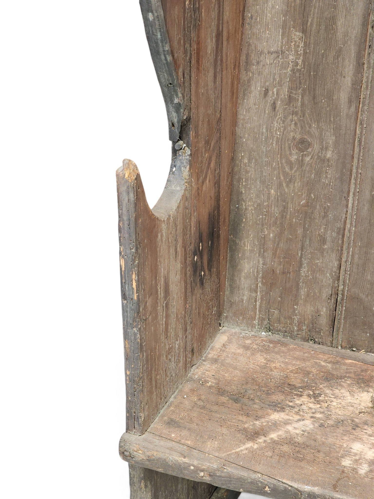 18TH-CENTURY SETTLE BENCH - 2