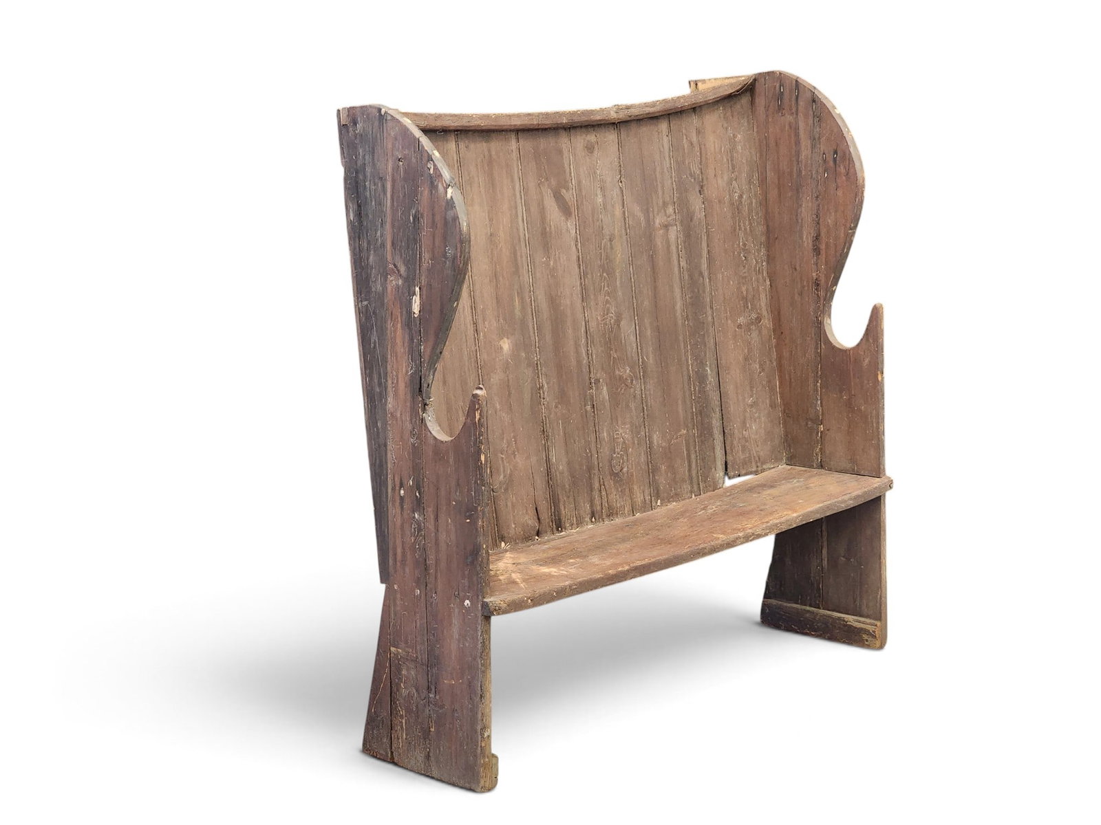 18TH-CENTURY SETTLE BENCH - 4