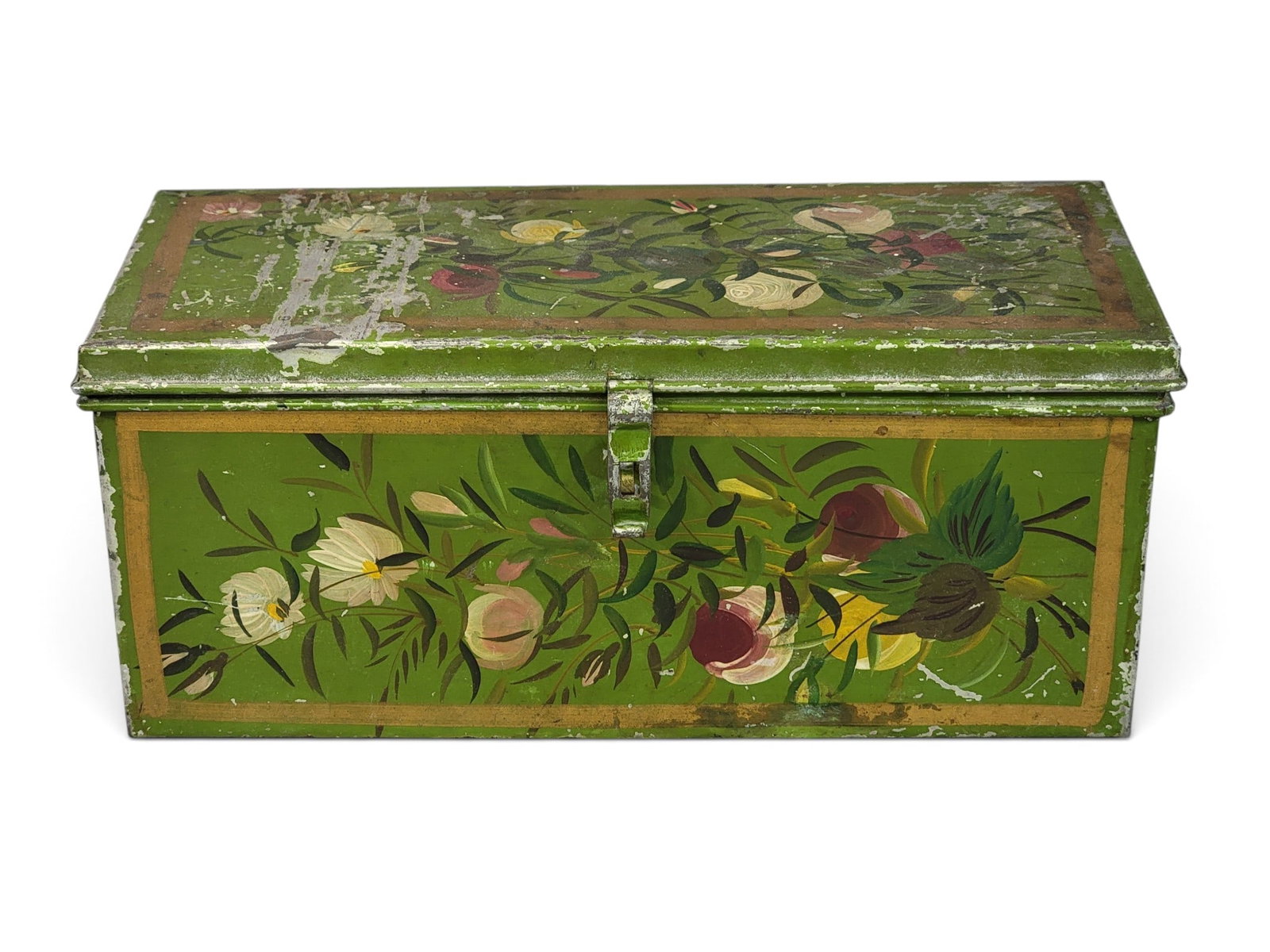 TWO AMERICAN TOLEWARE BOXES - 2