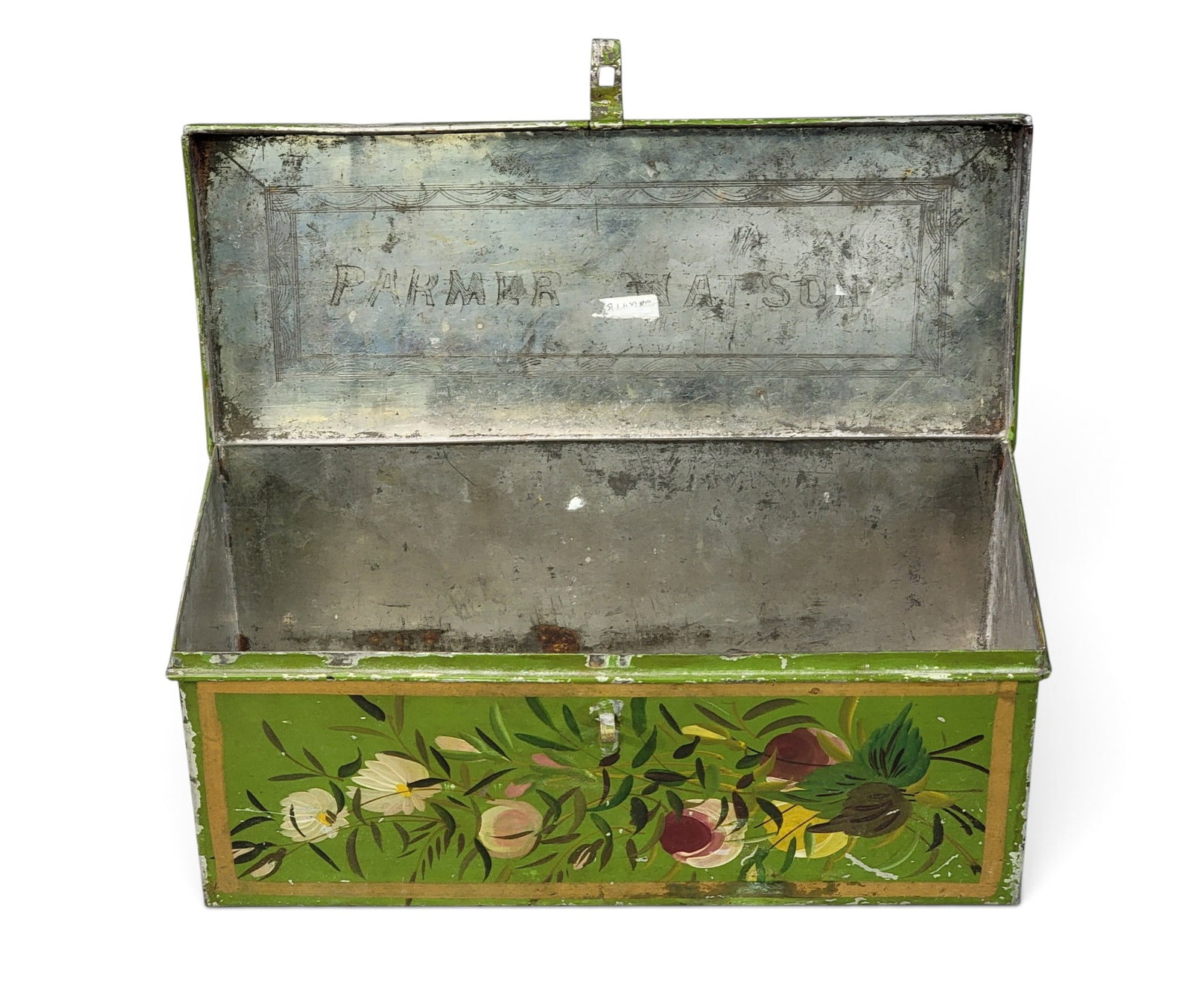 TWO AMERICAN TOLEWARE BOXES - 3