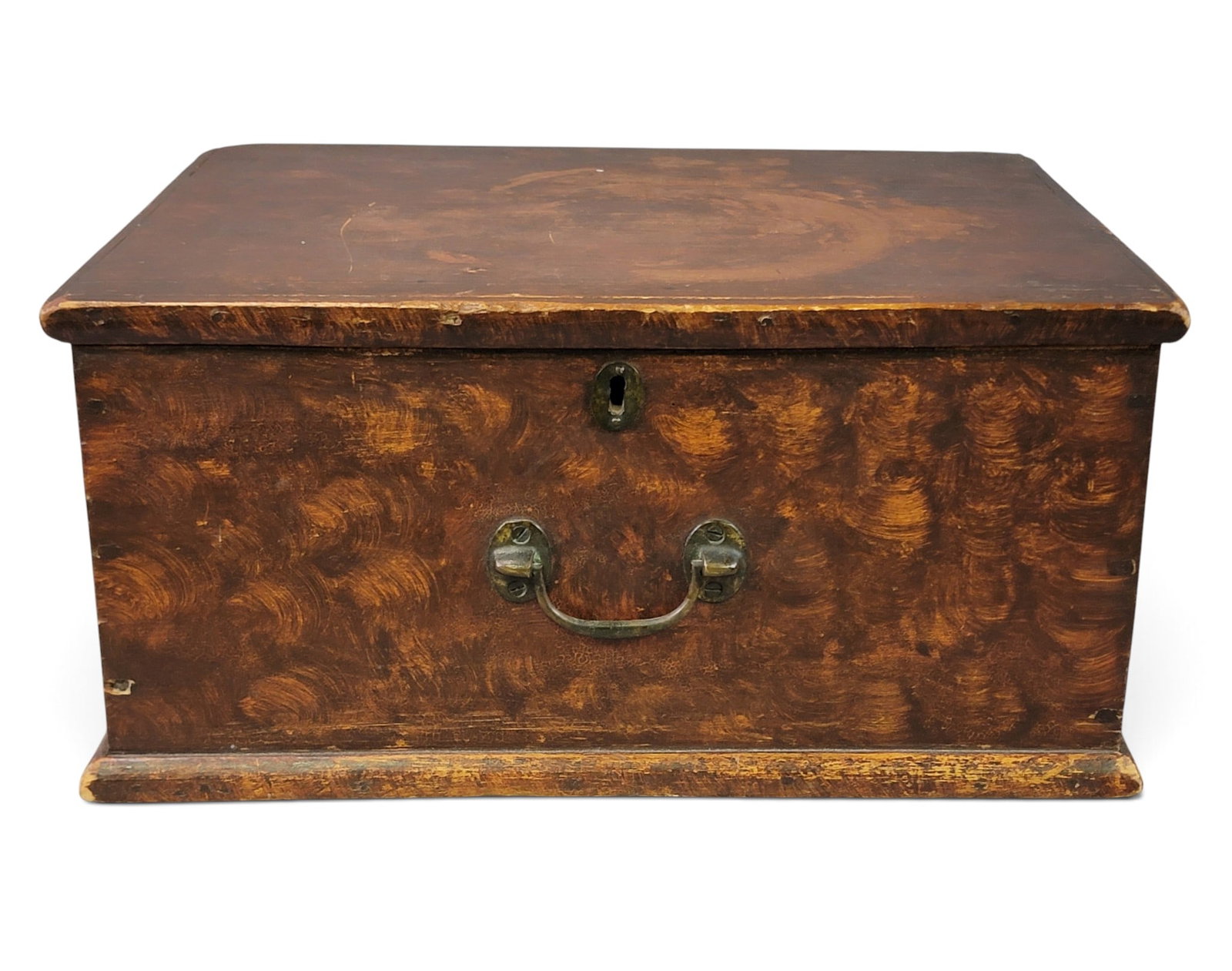 AMERICAN PAINT-DECORATED BOX (1 of 6)