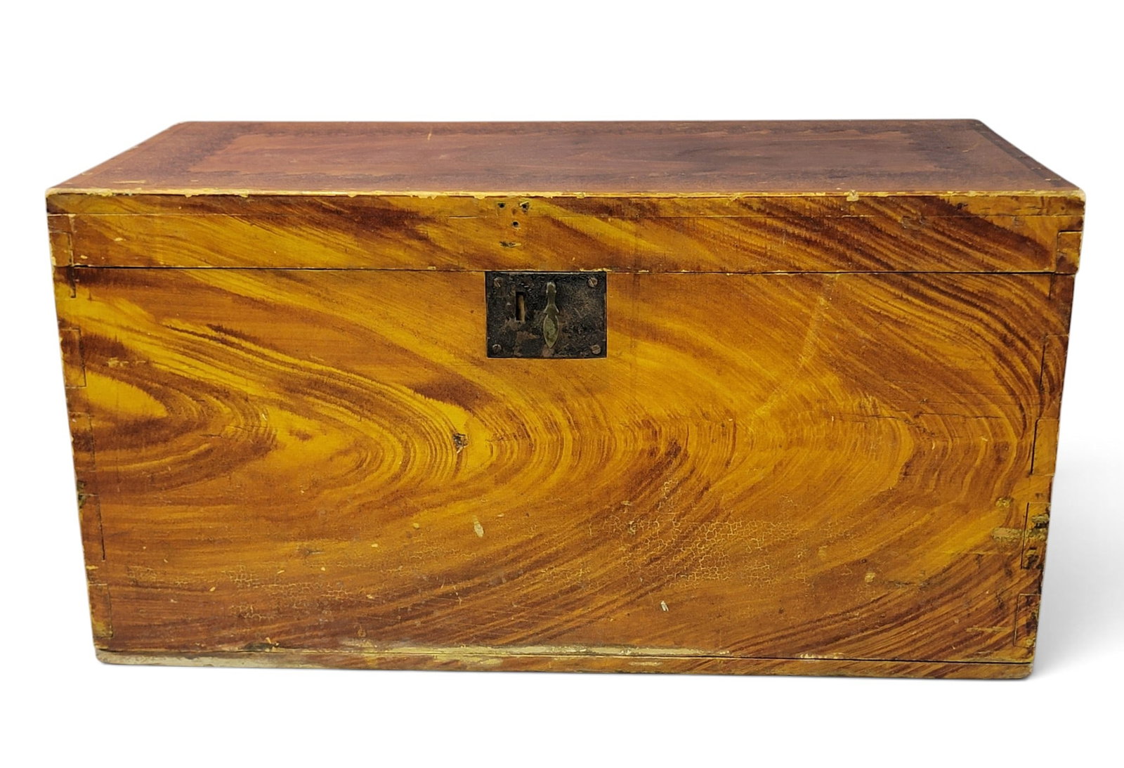 AMERICAN GRAIN-DECORATED STORAGE BOX (1 of 6)