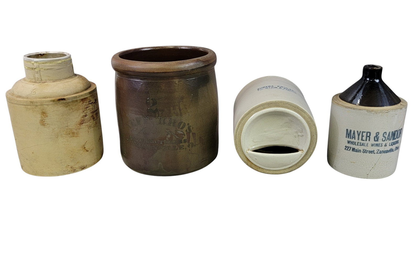 FOUR PIECES OF STONEWARE (1 of 20)