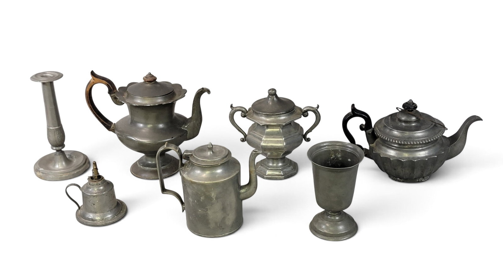 COLLECTION OF PEWTER (1 of 9)