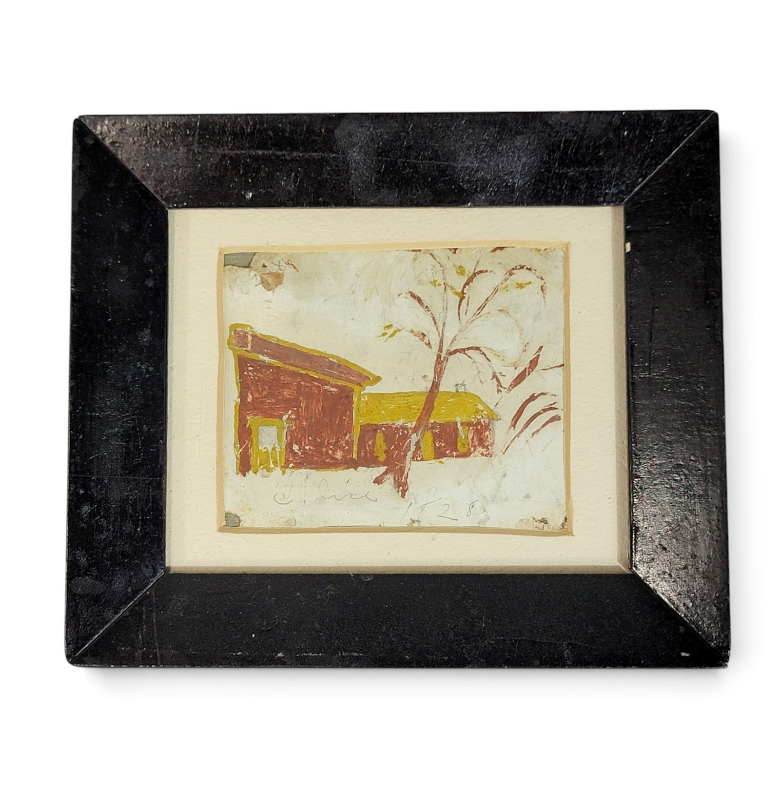 FOUR FRAMED ITEMS - 8