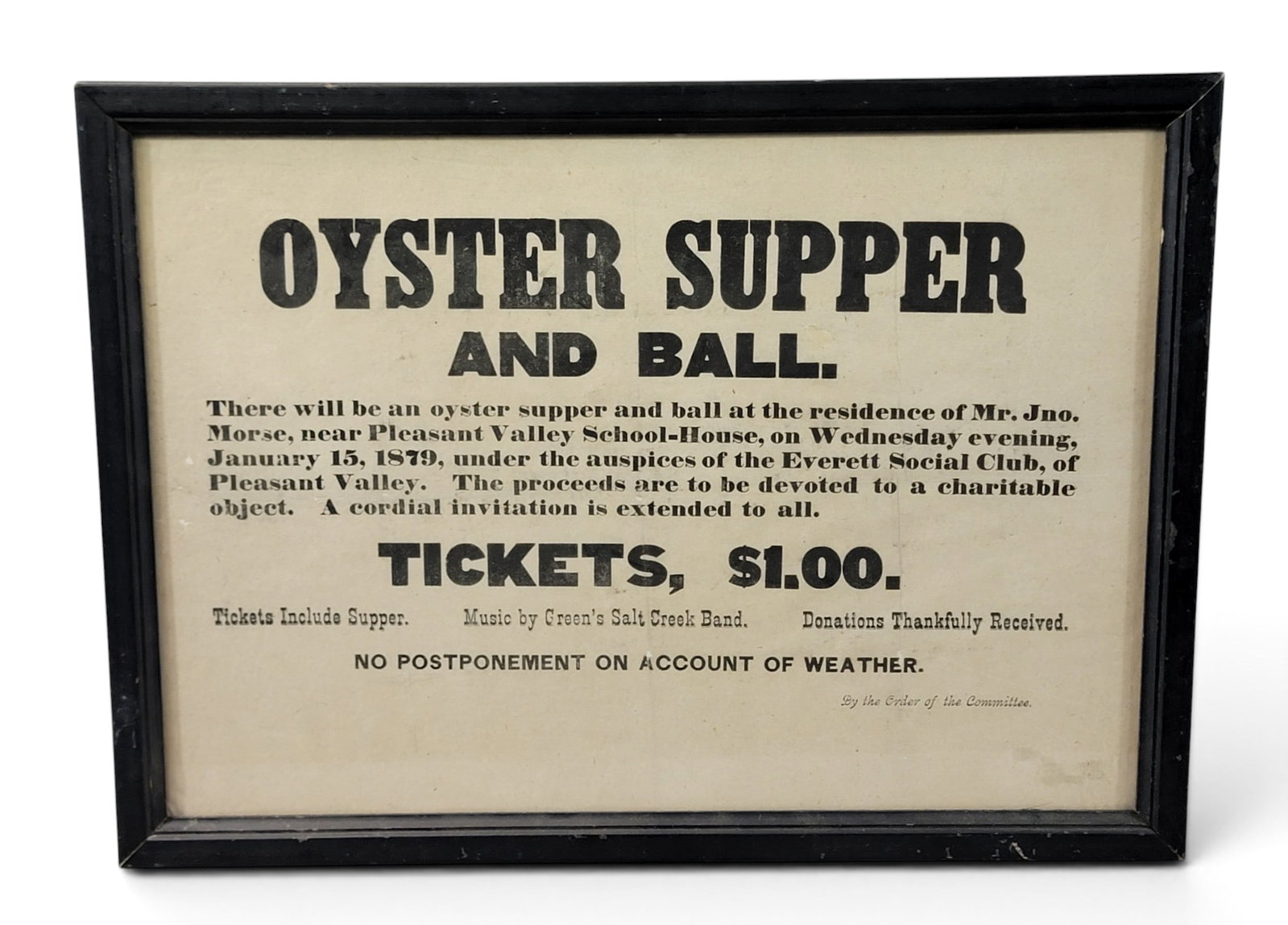 THREE EARLY PRINTED ADVERTISEMENTS - 4