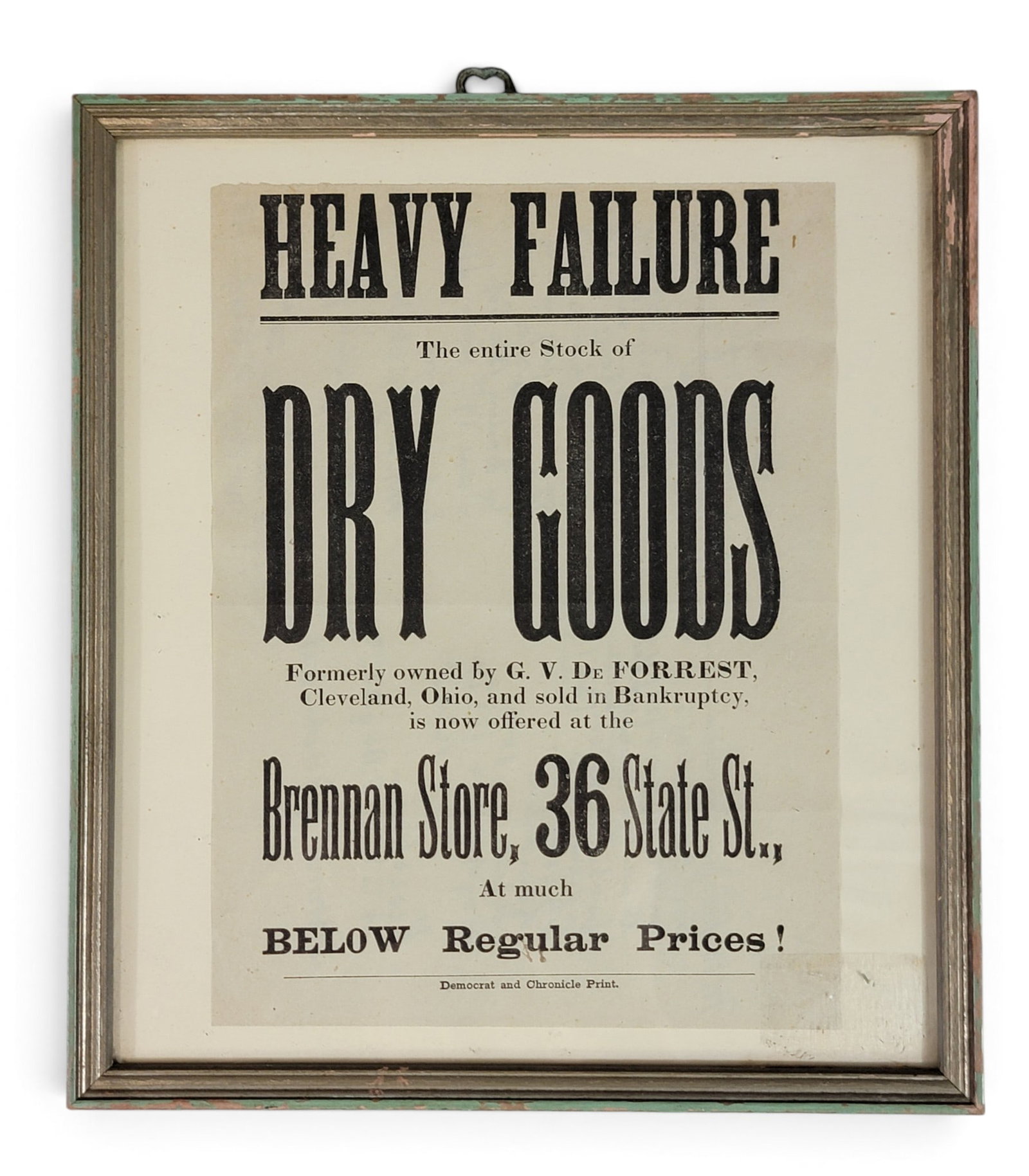 THREE EARLY PRINTED ADVERTISEMENTS - 6