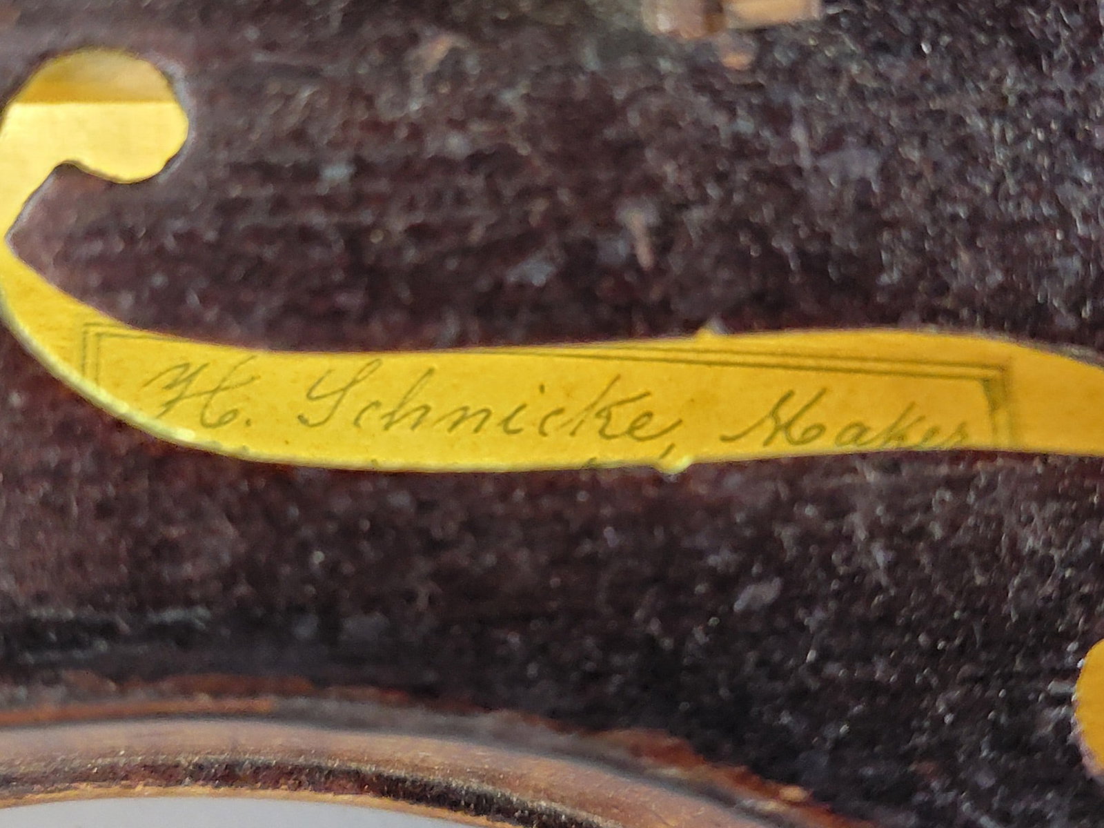 HARRY SCHNICKE (CINCINNATI) VIOLIN - 2