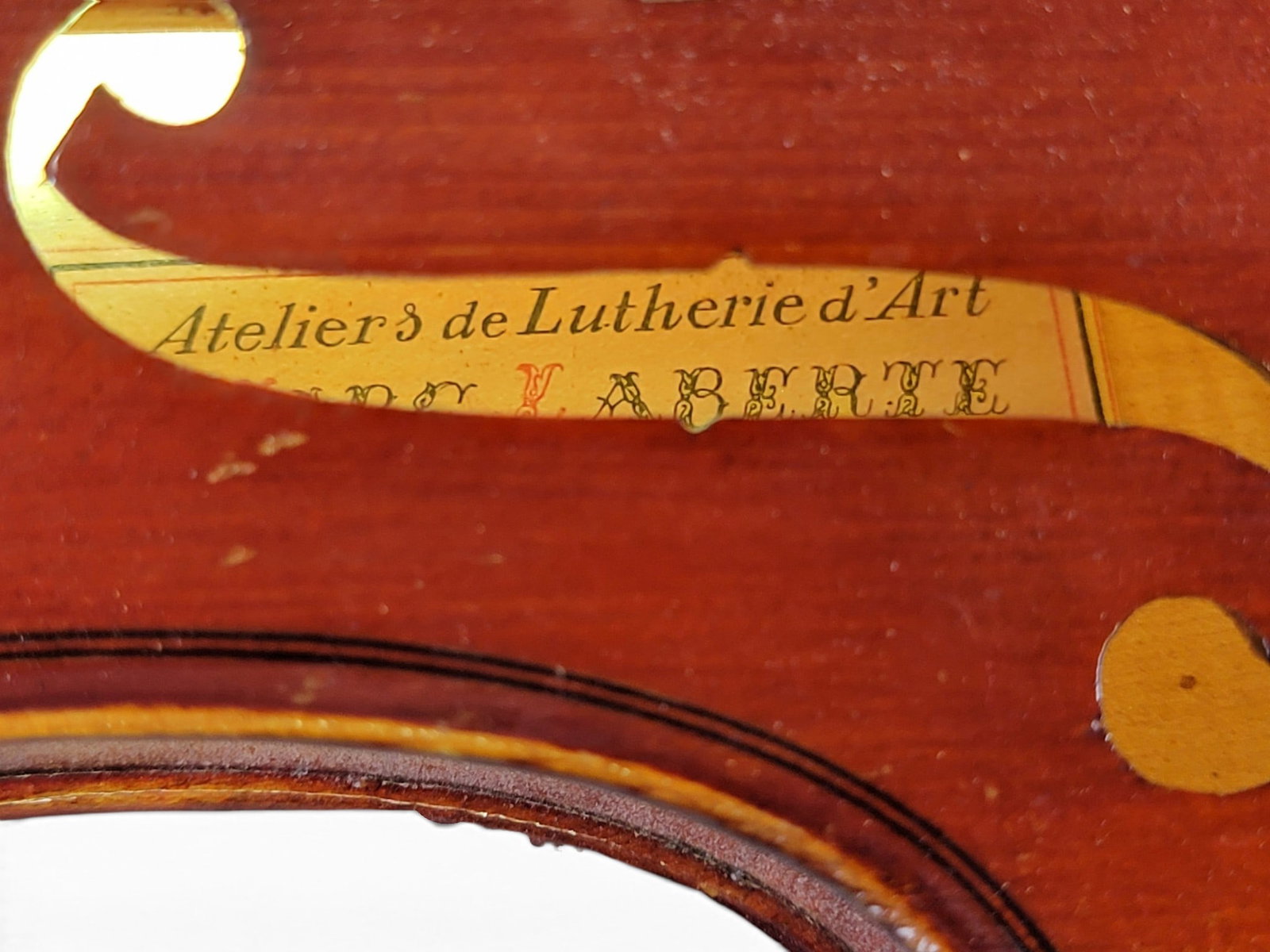 MARC LABERTE VIOLIN - 2