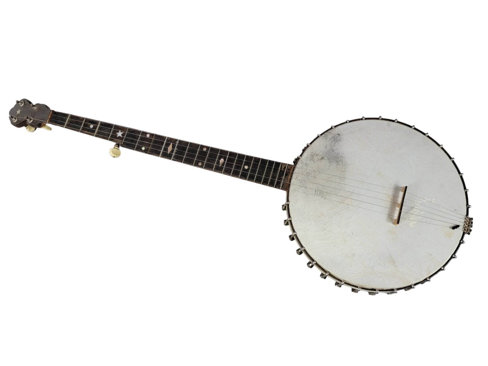 VINTAGE INLAID 5-STRING BANJO (1 of 10)