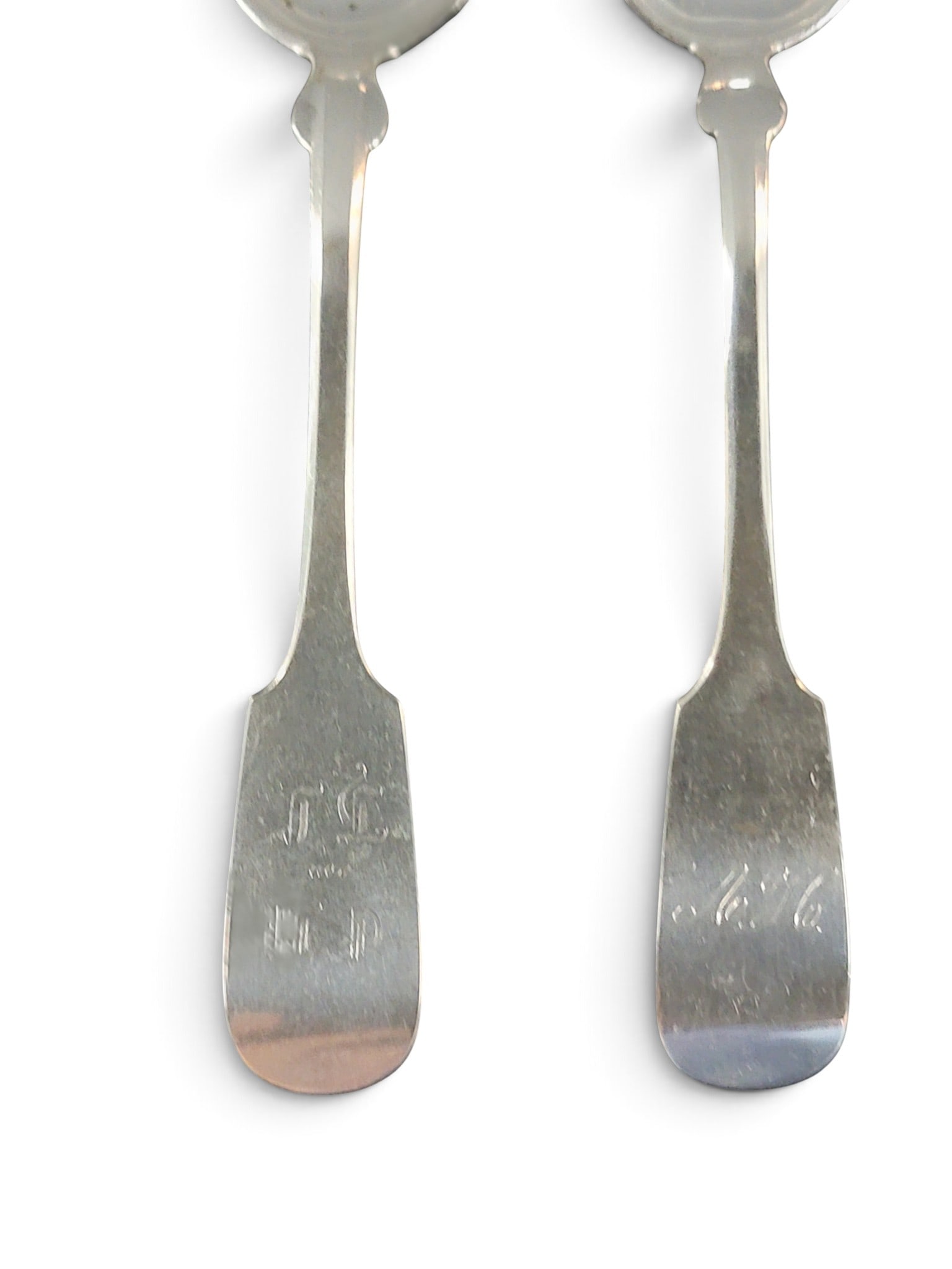 SEVEN SILVER TABLESPOONS - 2