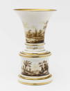 A vase with pedestal  - F&#252;rstenberg, circa 1810,